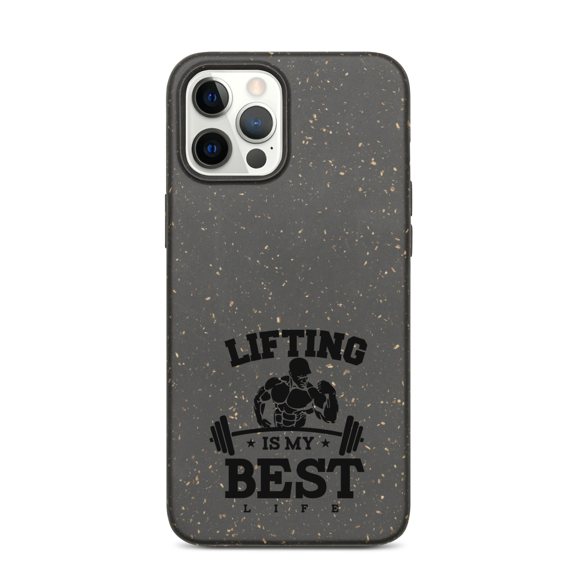 LIFTING IS MY BEST LIFE - Speckled iPhone case