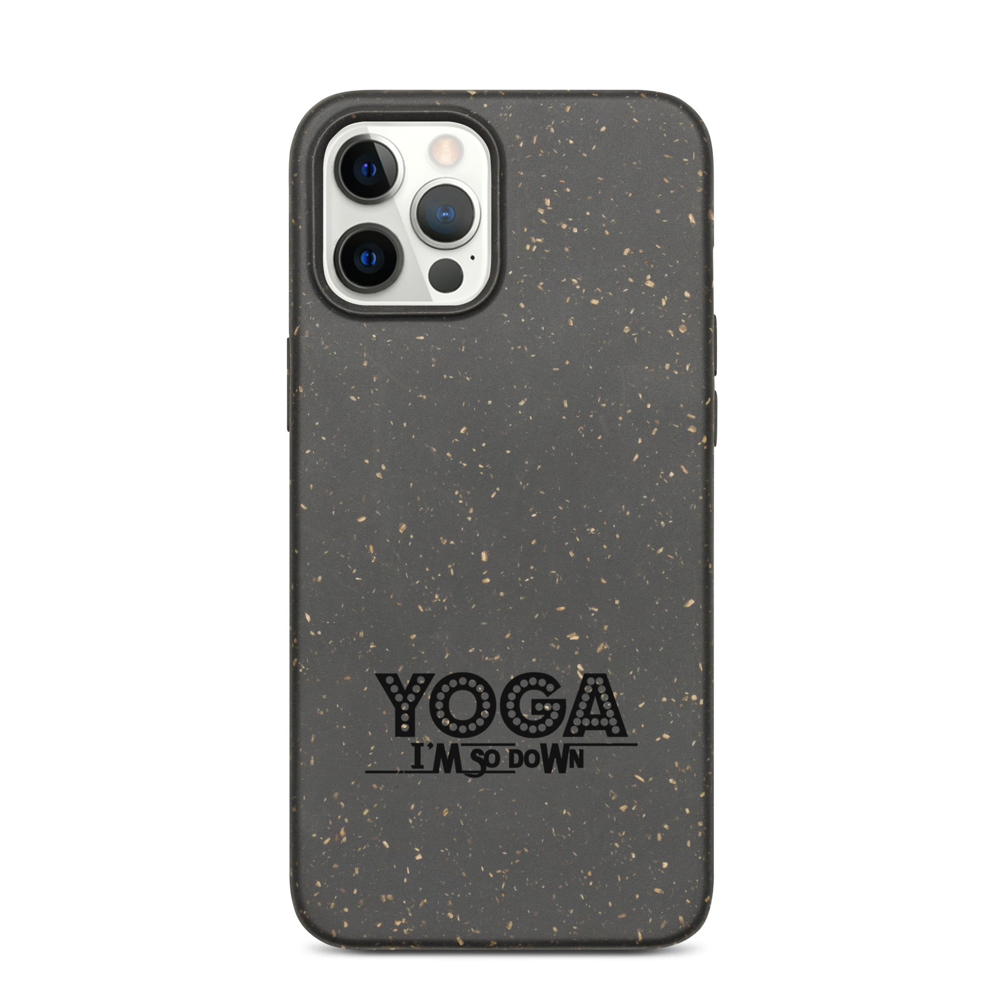 YOGA I'M SO DOWN - Speckled iPhone case