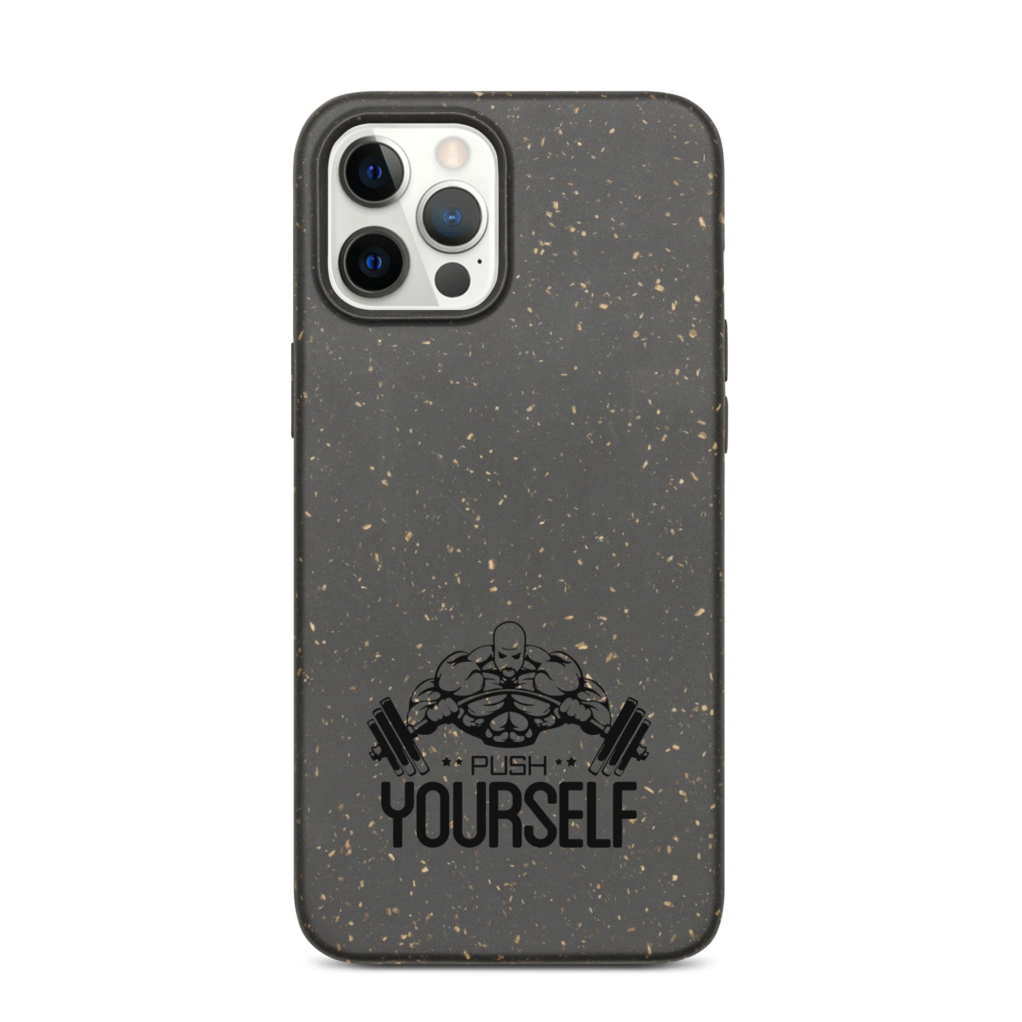PUSH YOURSELF - Speckled iPhone case