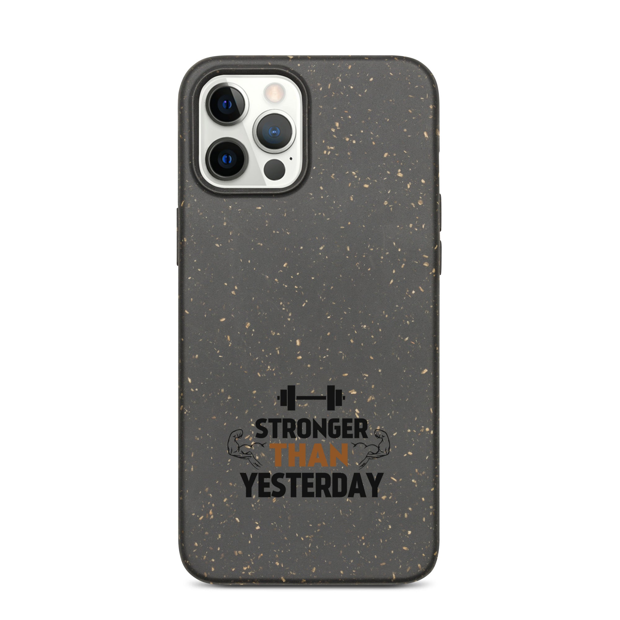 STRONGER THAN YESTERDAY - Speckled iPhone case
