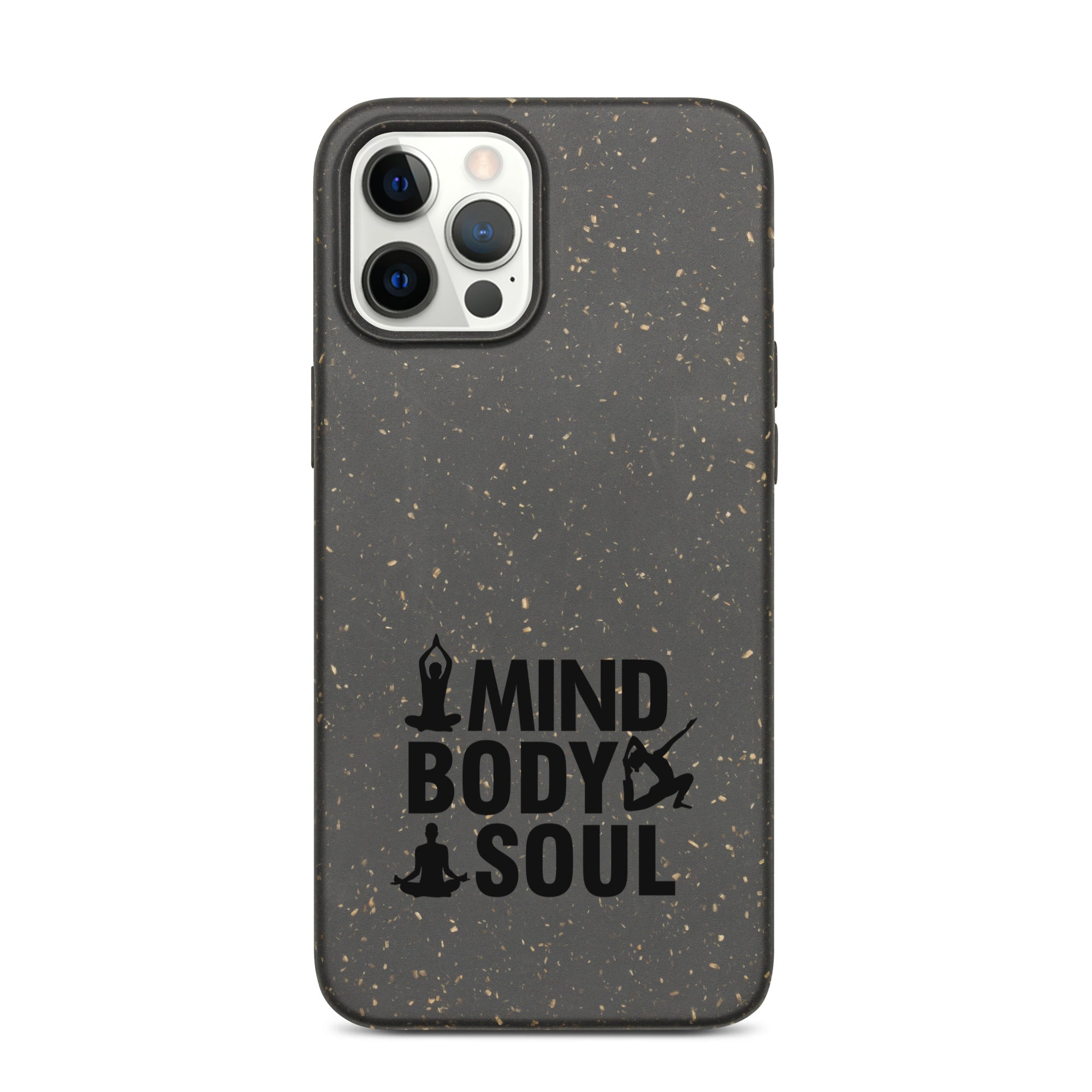 MIND BODY SOUL - Speckled iPhone case