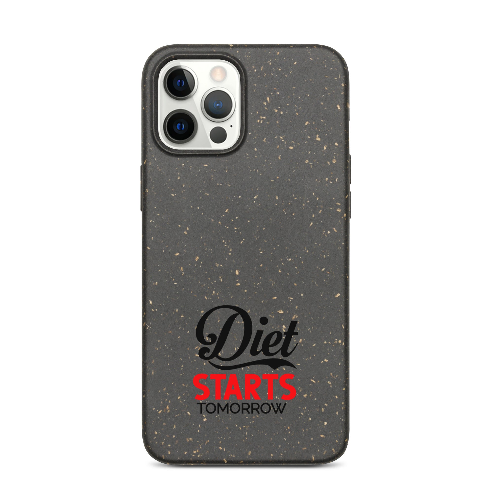 DIET STARTS TOMORROW - Speckled iPhone case