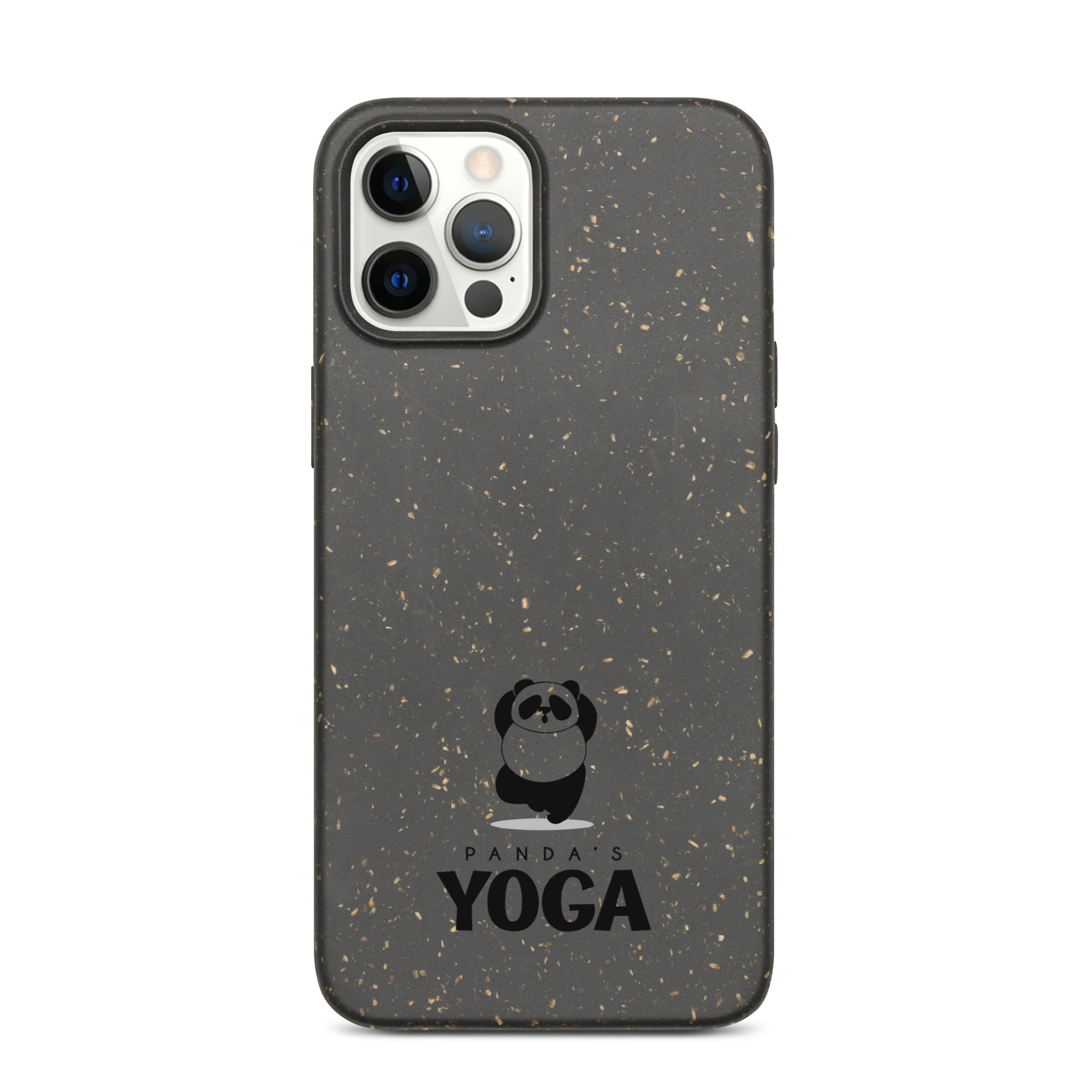 PANDA'S YOGA - Speckled iPhone case