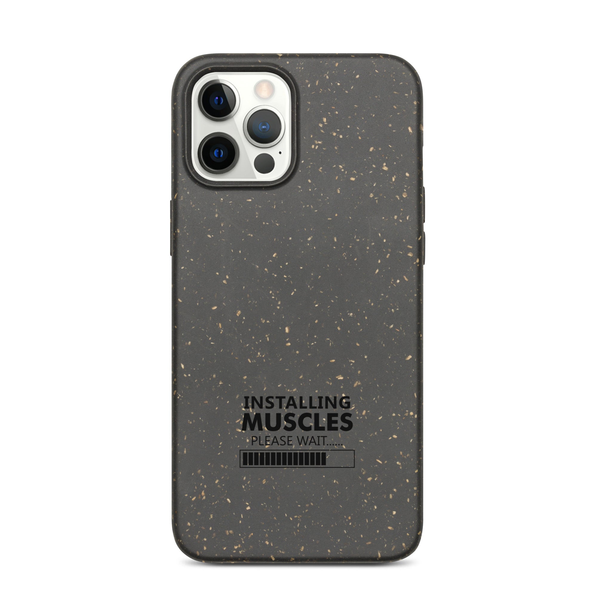 INSTALLING MUSCLES - Speckled iPhone case