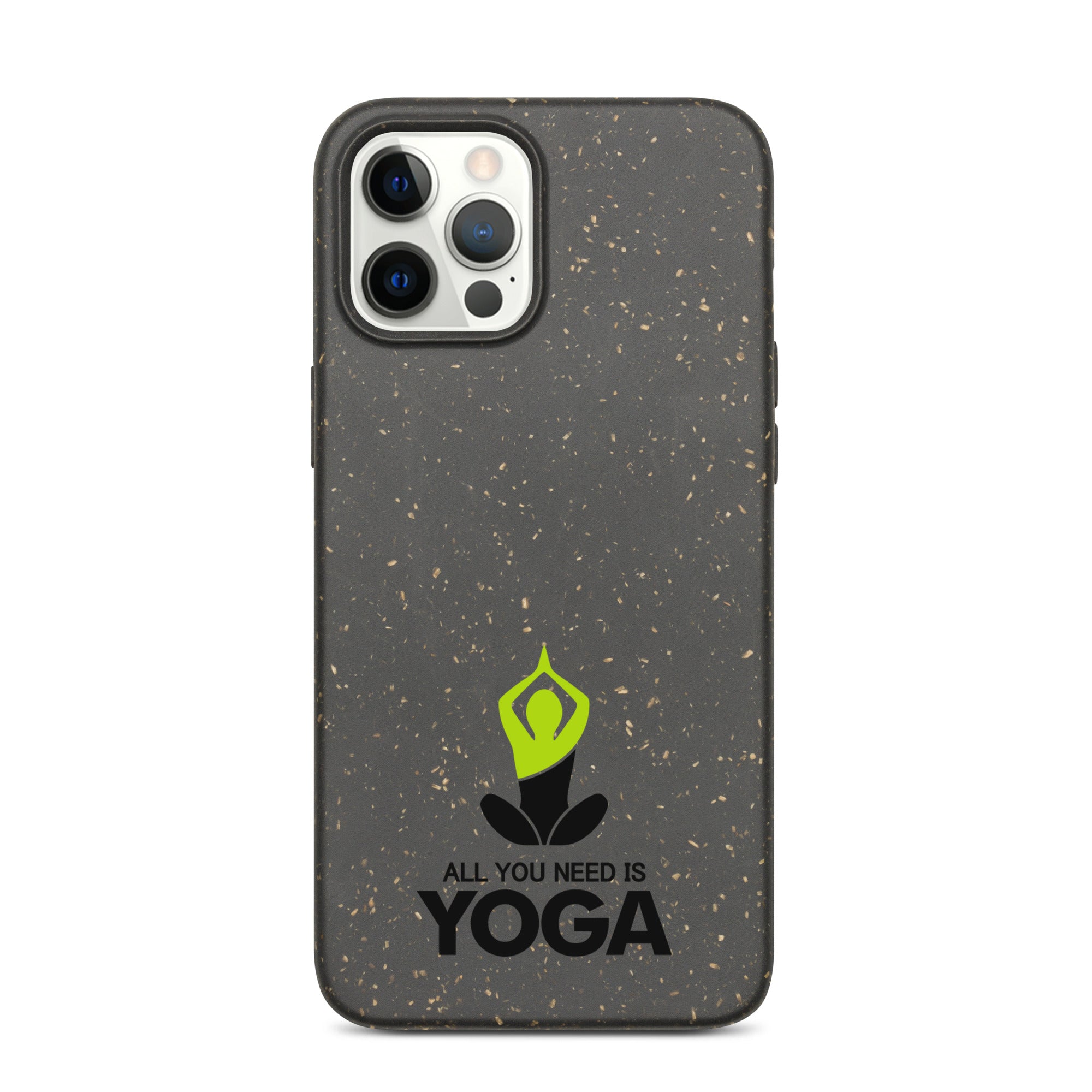 ALL YOU NEED IS YOGA - Speckled iPhone case