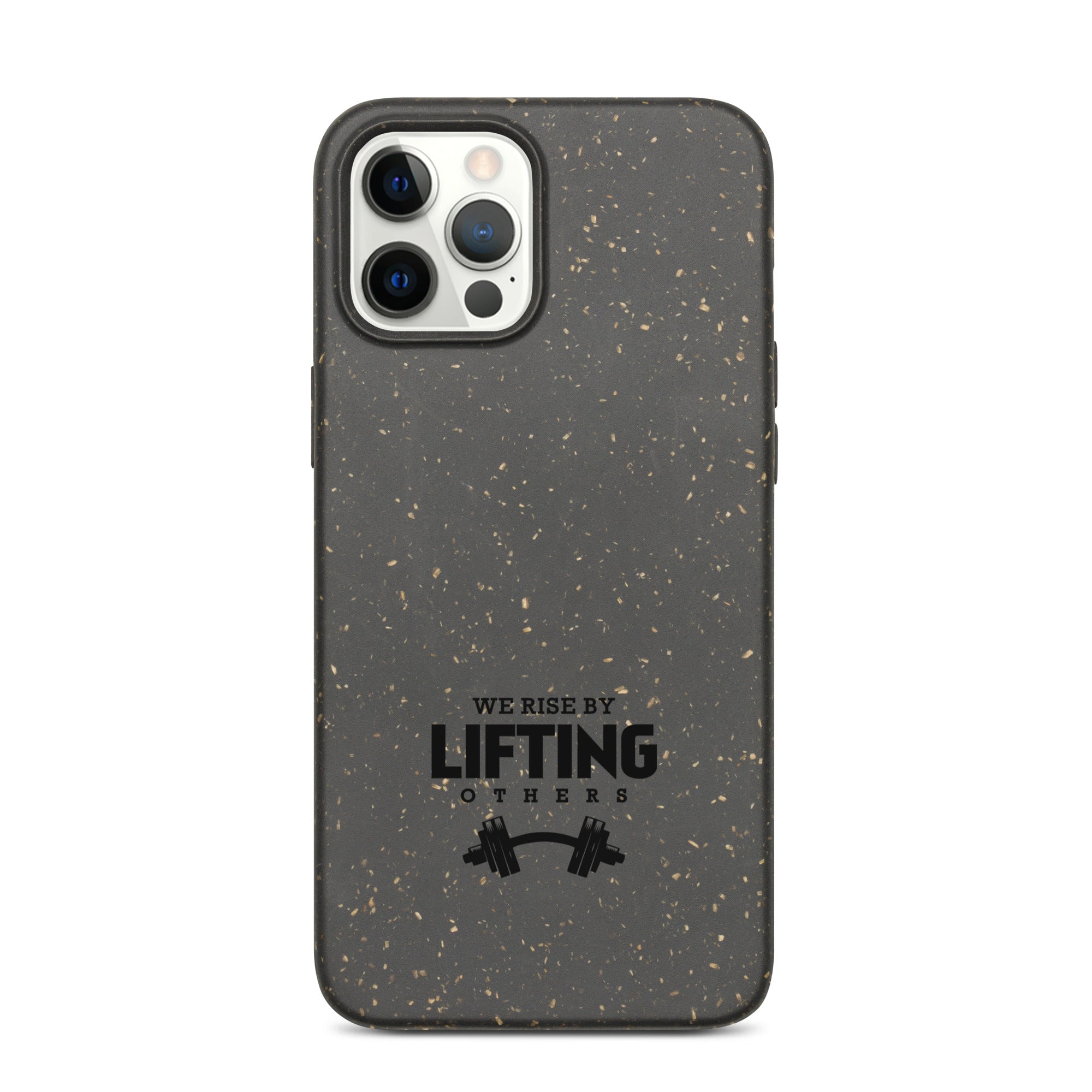 WE RISE BY LIFTING OTHERS - Speckled iPhone case