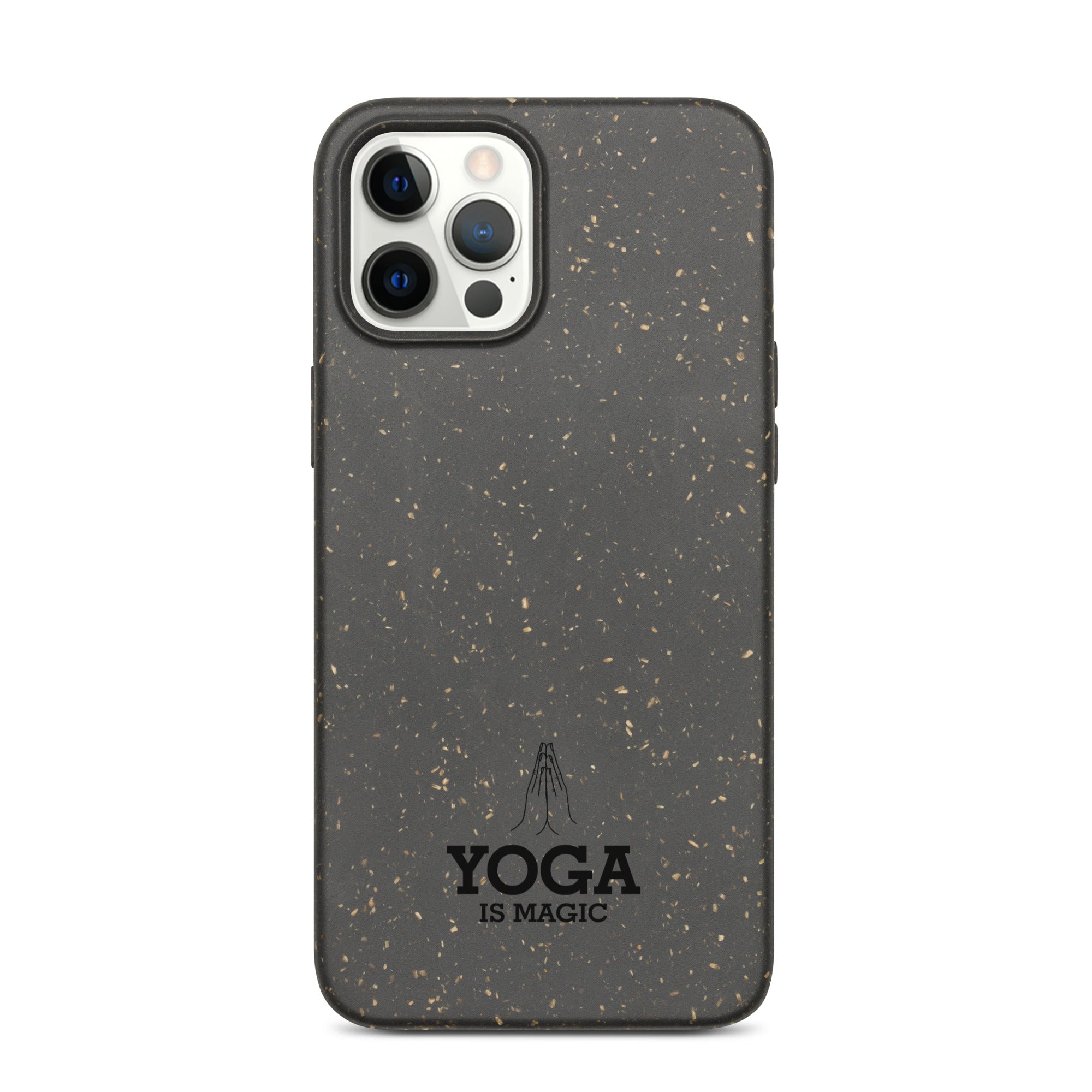 YOGA IS MAGIC - Speckled iPhone case