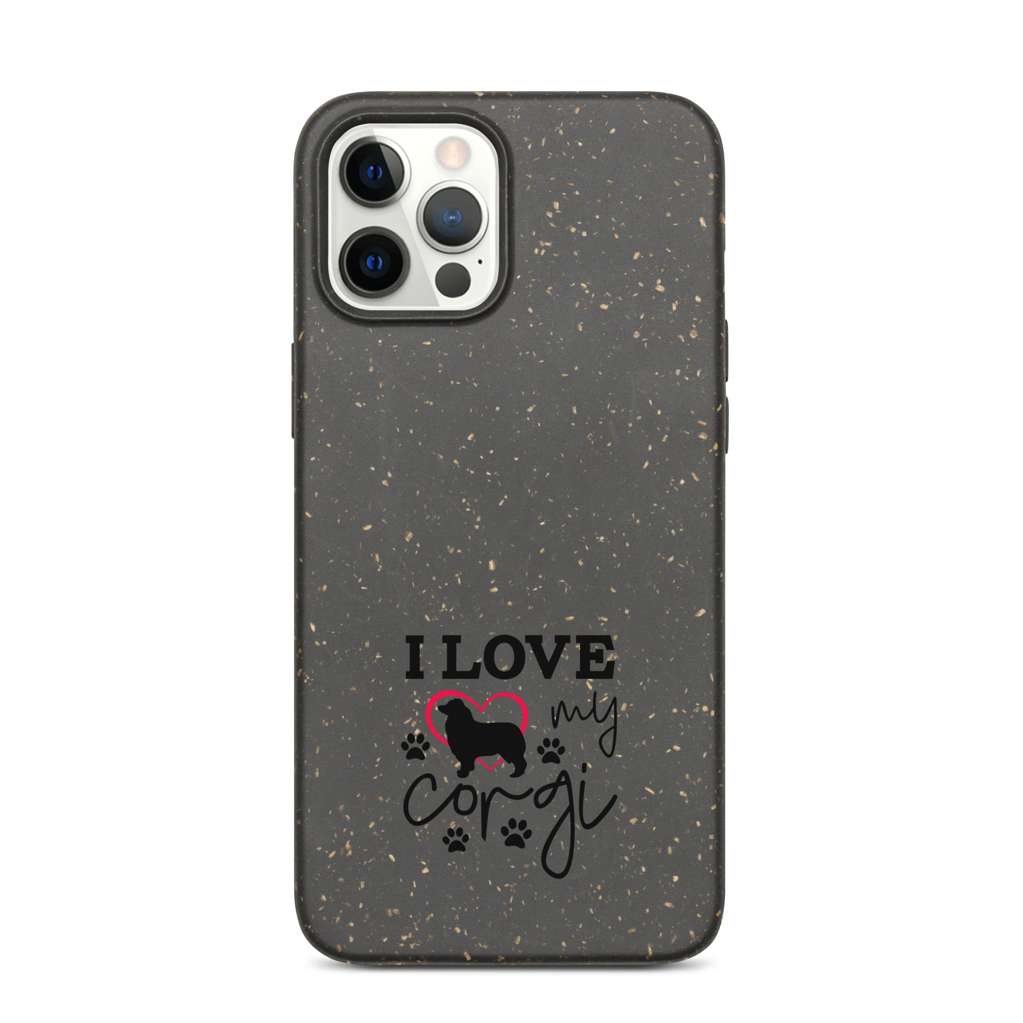 I LOVE MY CORGI - Speckled iPhone case