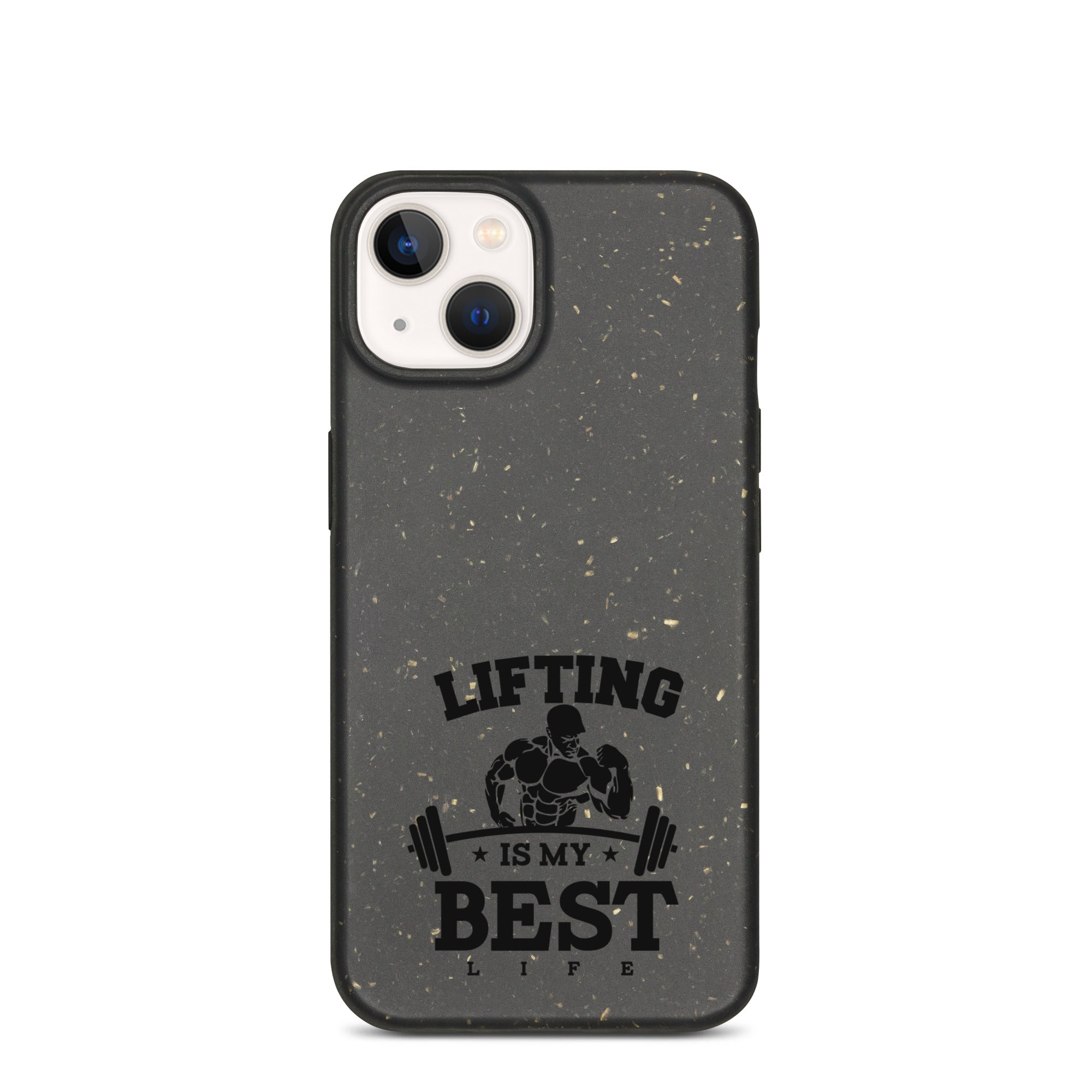 LIFTING IS MY BEST LIFE - Speckled iPhone case