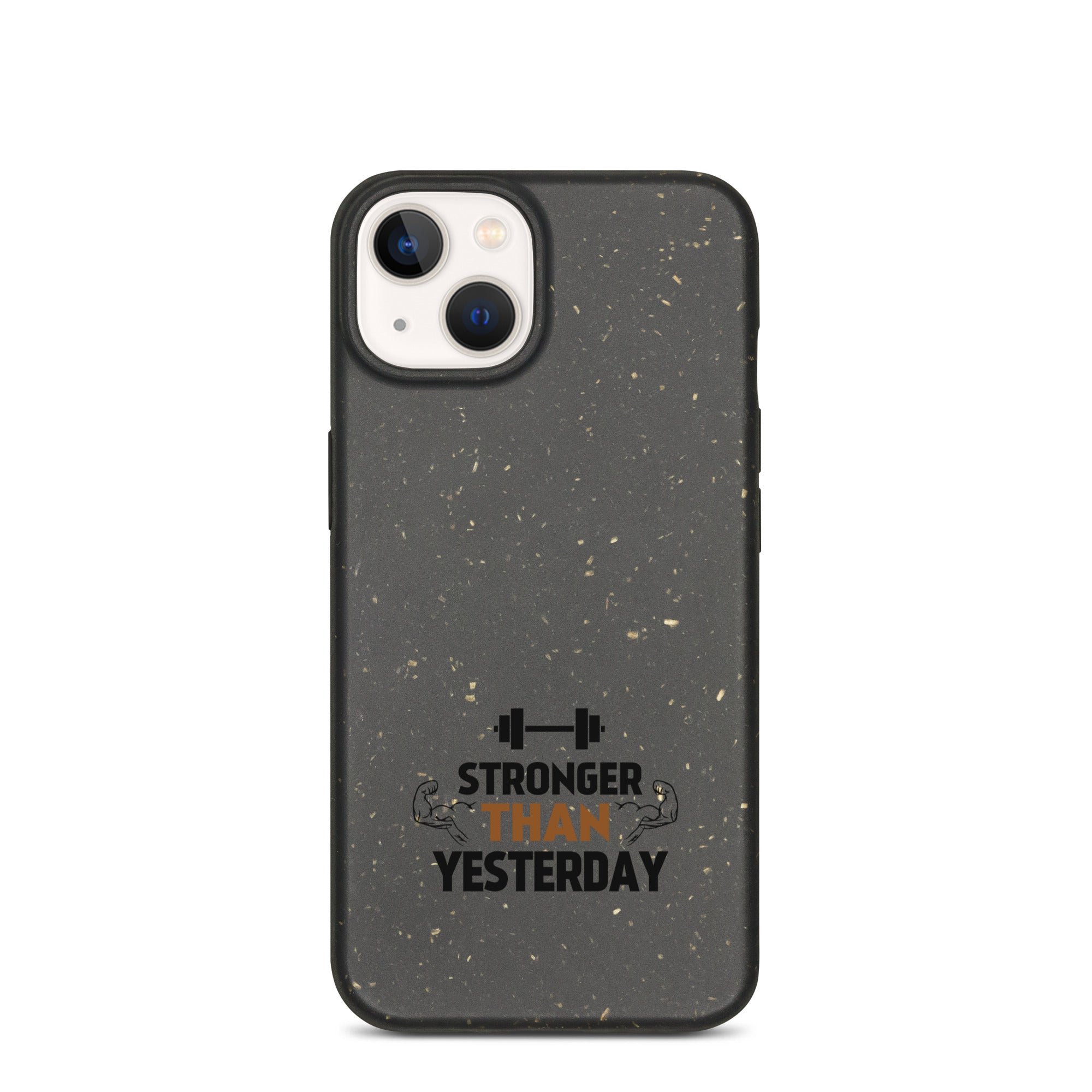 STRONGER THAN YESTERDAY - Speckled iPhone case