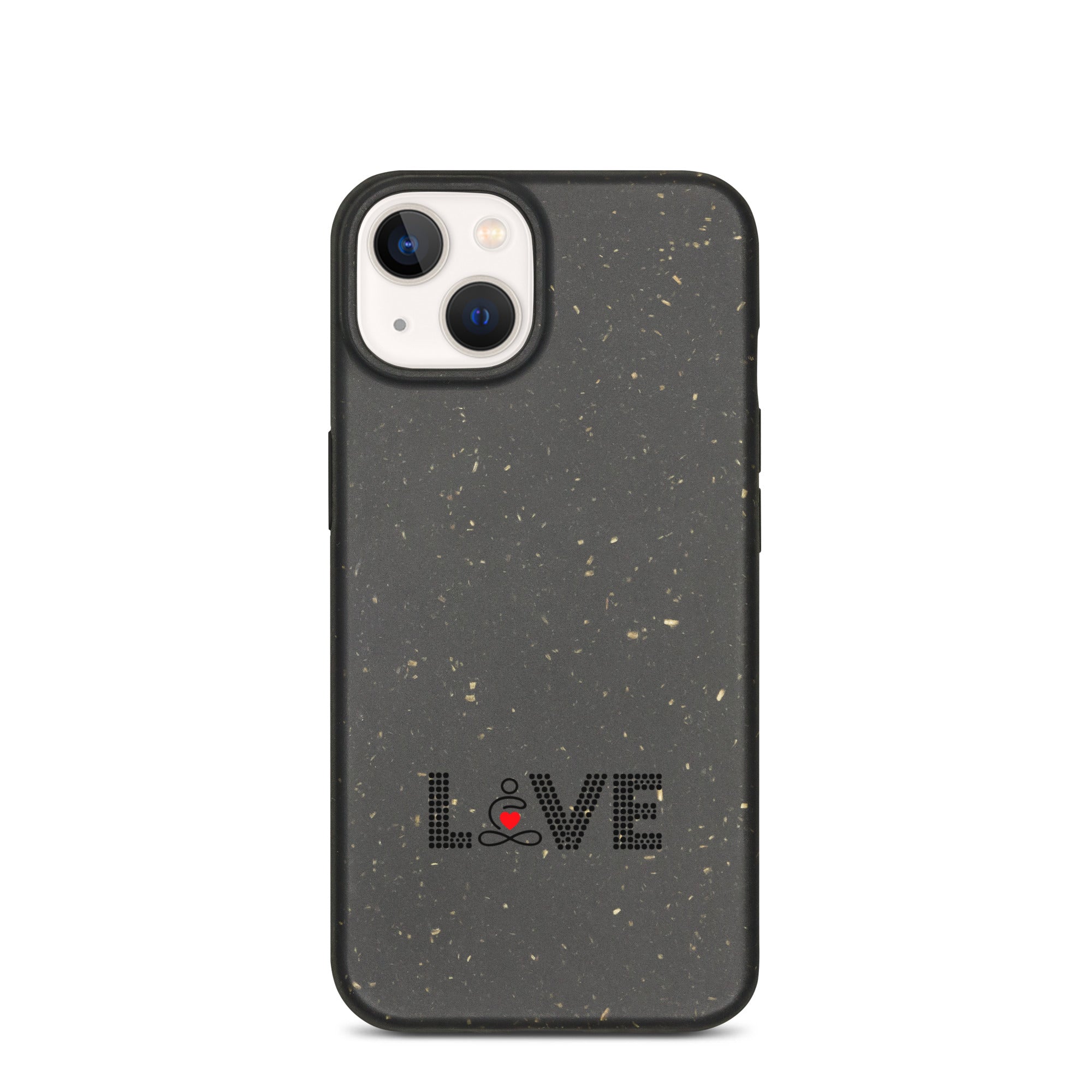 LOVE YOGA - Speckled iPhone case