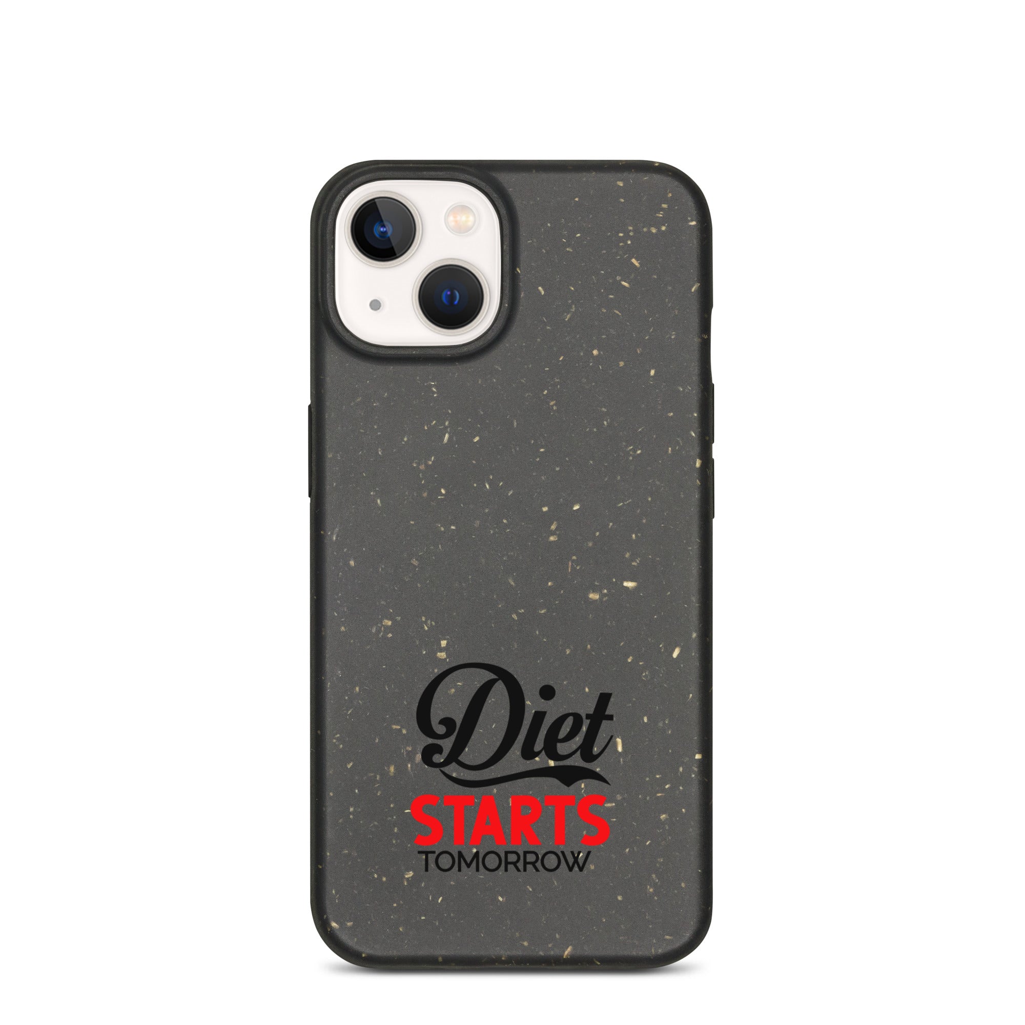DIET STARTS TOMORROW - Speckled iPhone case