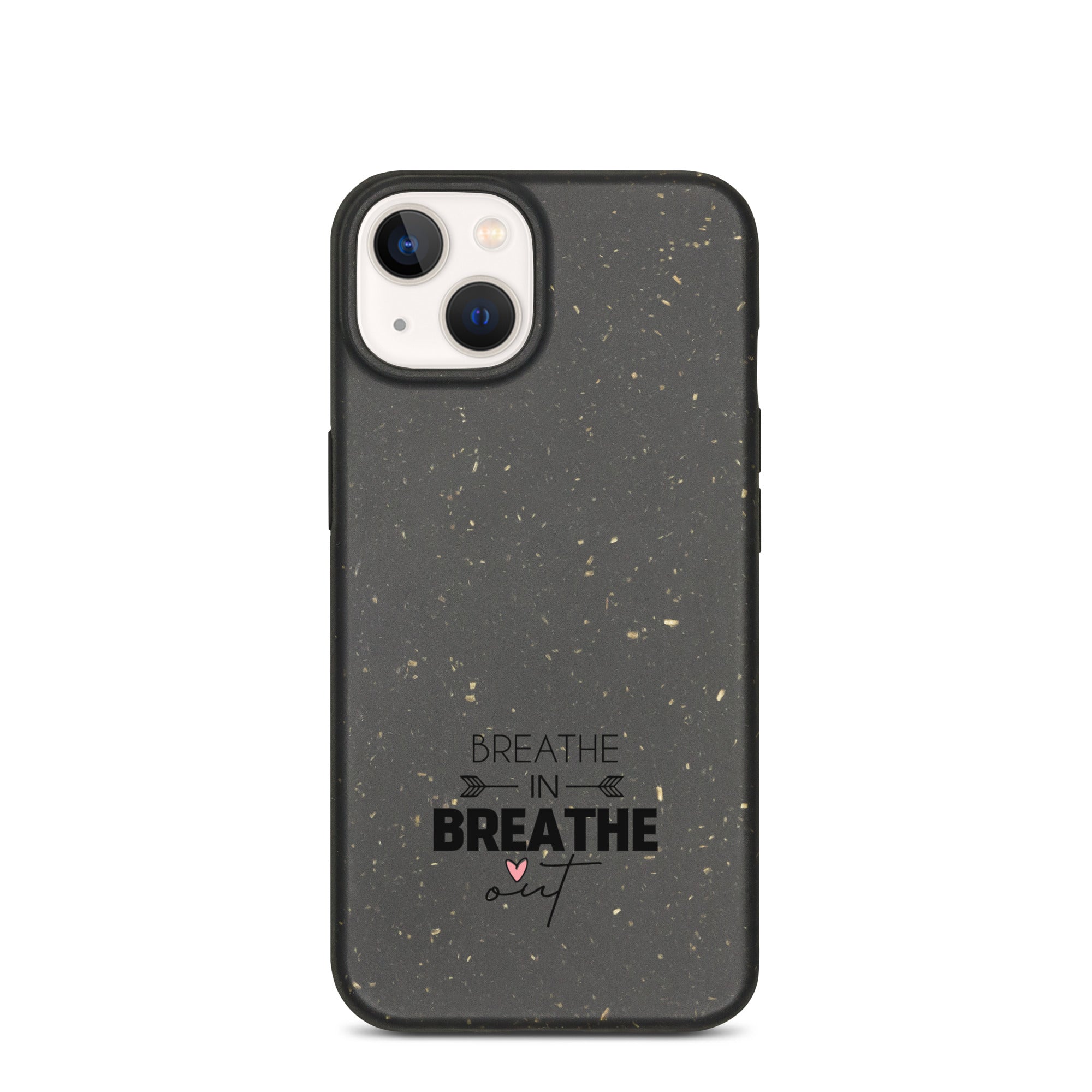BREATHE IN BREATHE OUT - Speckled iPhone case