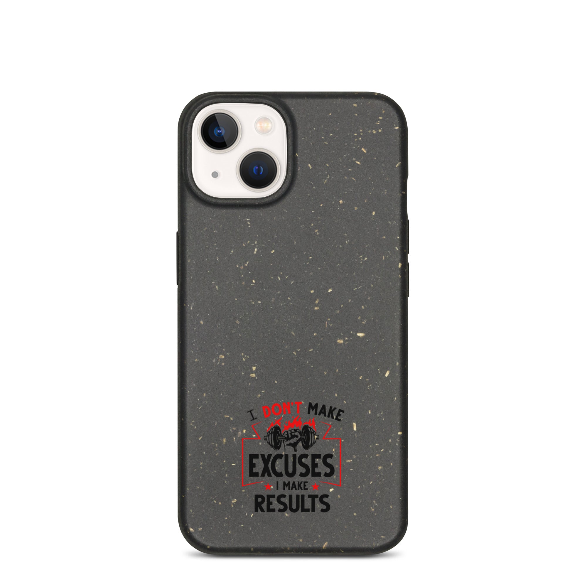 I DON'T MAKE EXCUSES - Speckled iPhone case