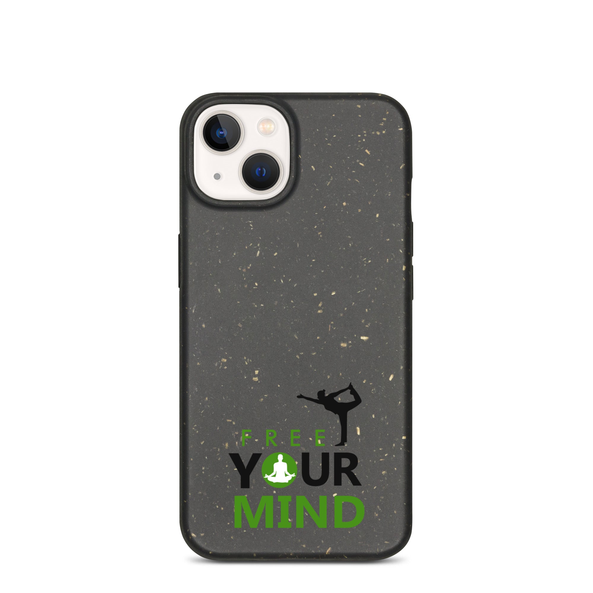 FREE YOUR MIND - Speckled iPhone case