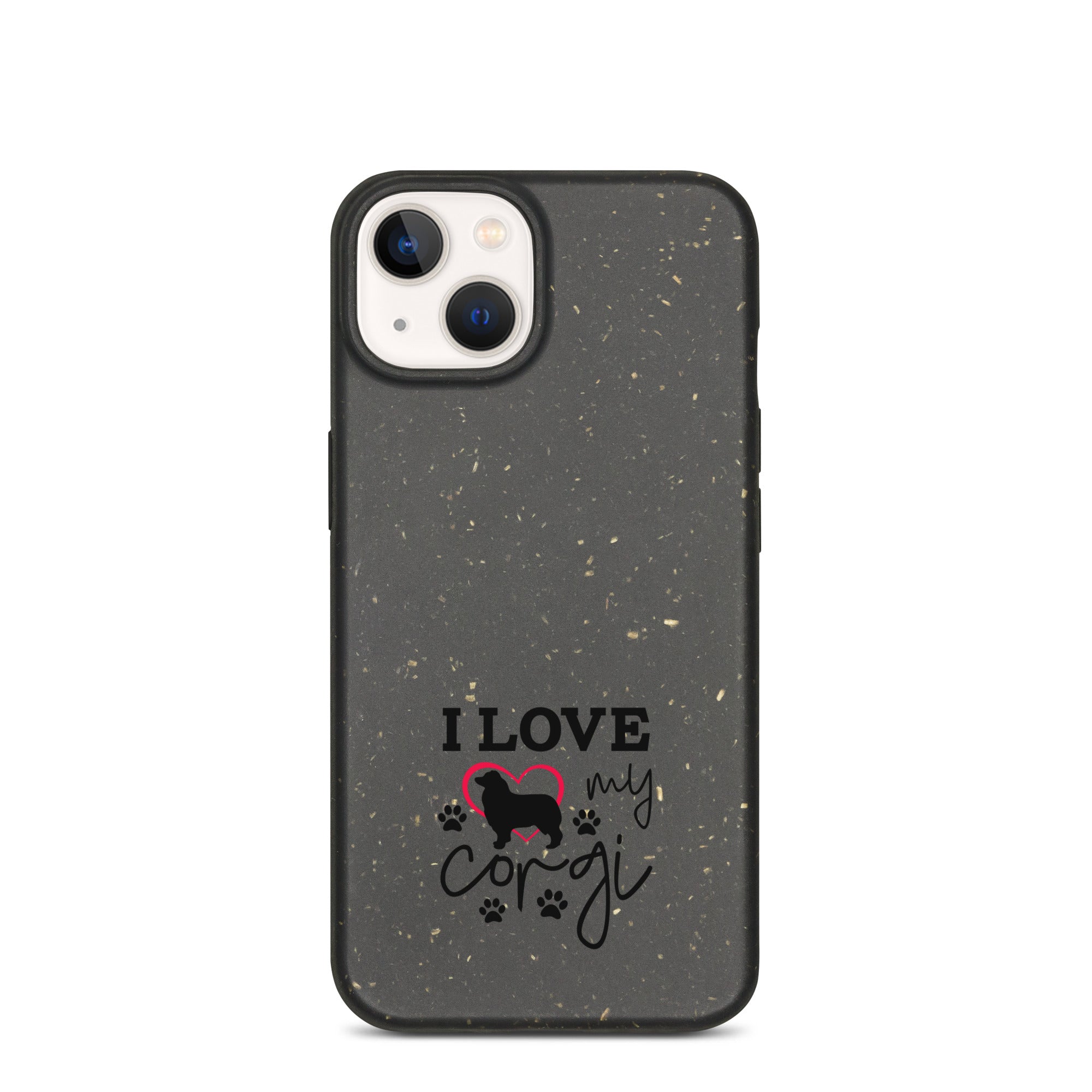 I LOVE MY CORGI - Speckled iPhone case