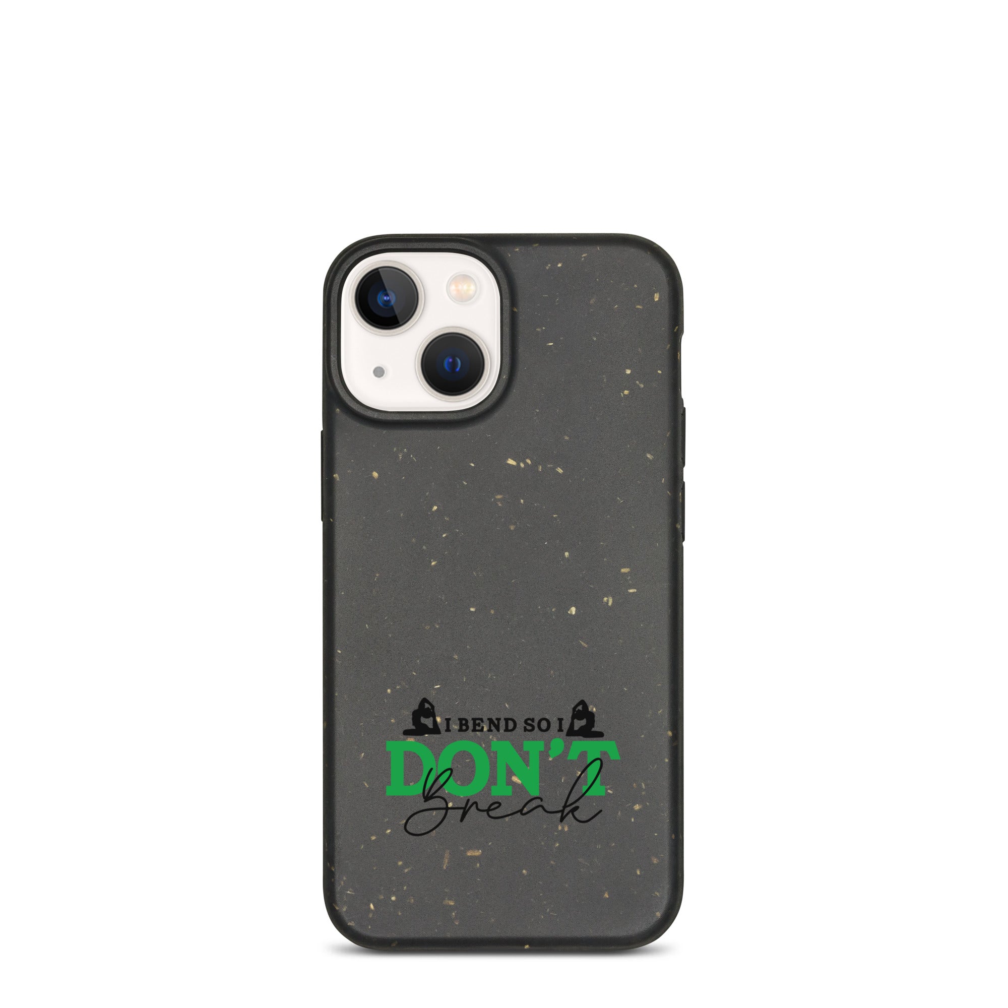I BEND SO I DON'T BREAK - Speckled iPhone case