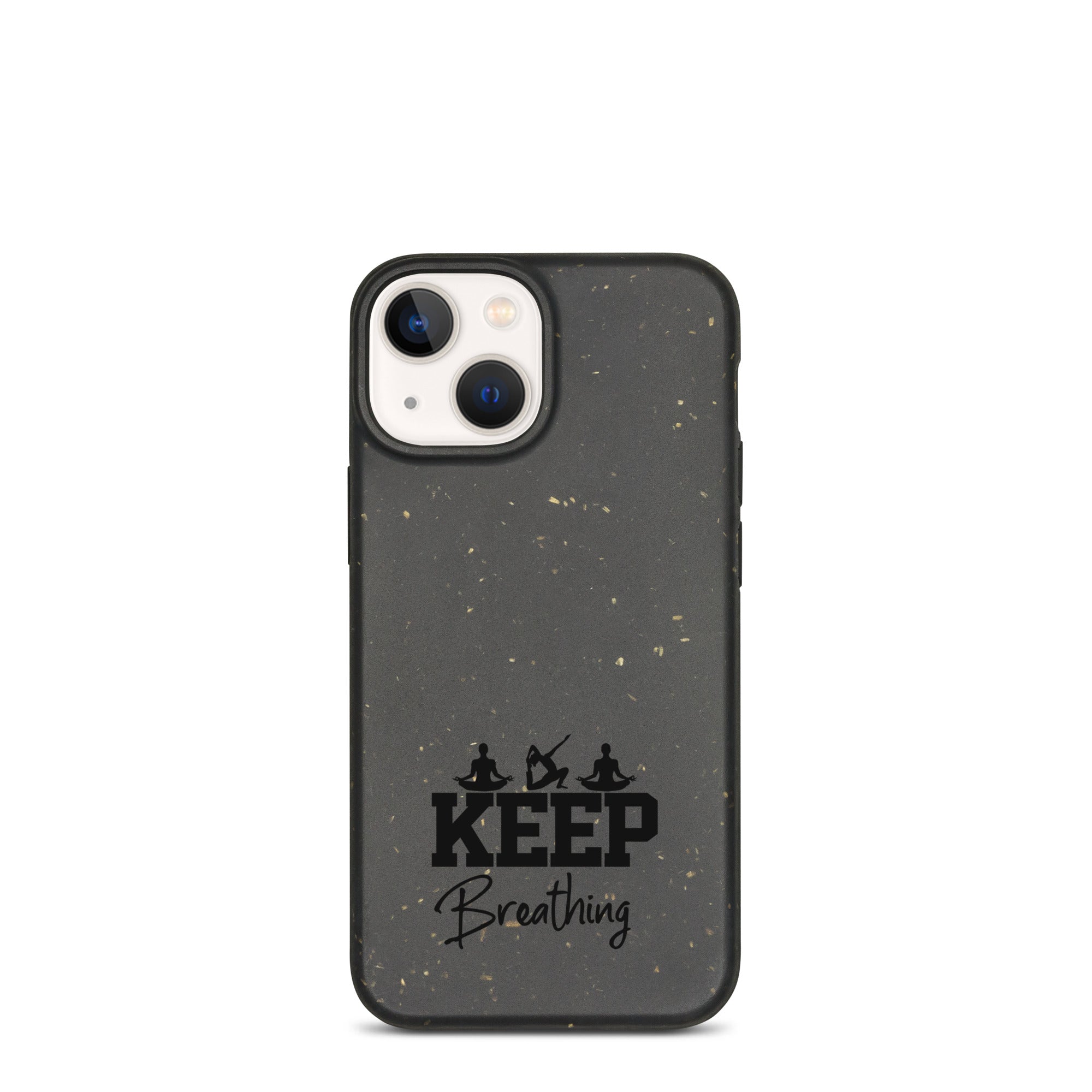 KEEP BREATHING - Speckled iPhone case
