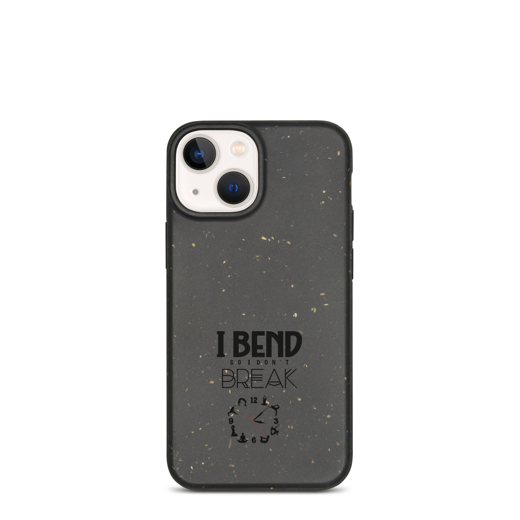I BEND SO I DON'T BREAK - Speckled iPhone case