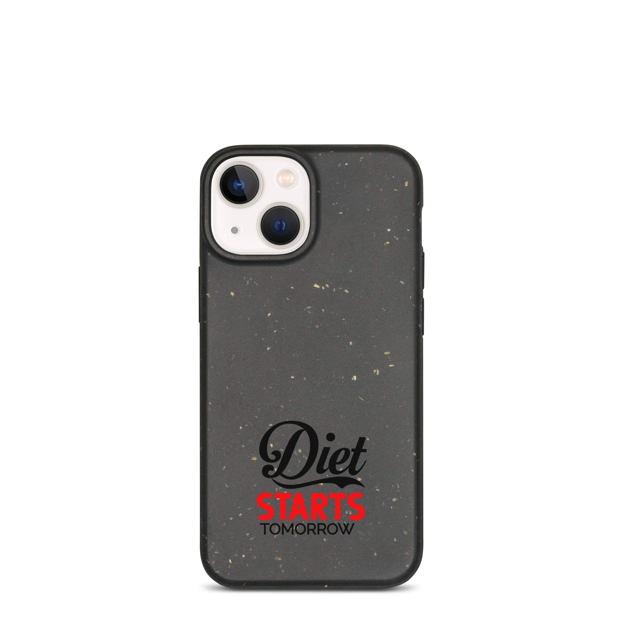 DIET STARTS TOMORROW - Speckled iPhone case