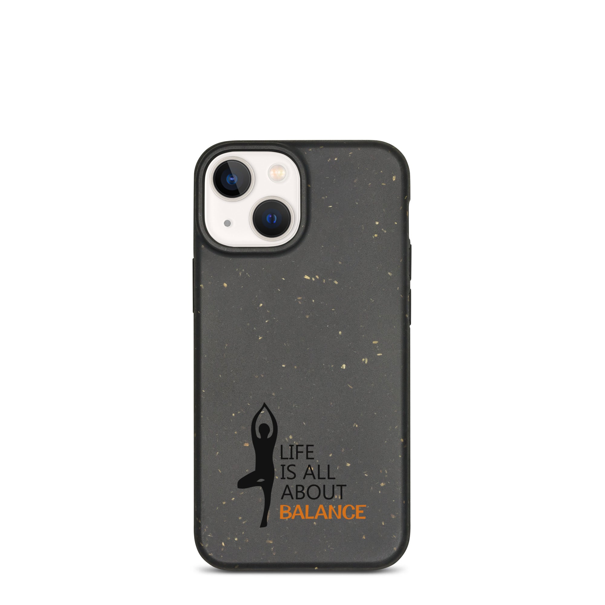 LIFE IS ALL ABOUT BALANCE - Speckled iPhone case
