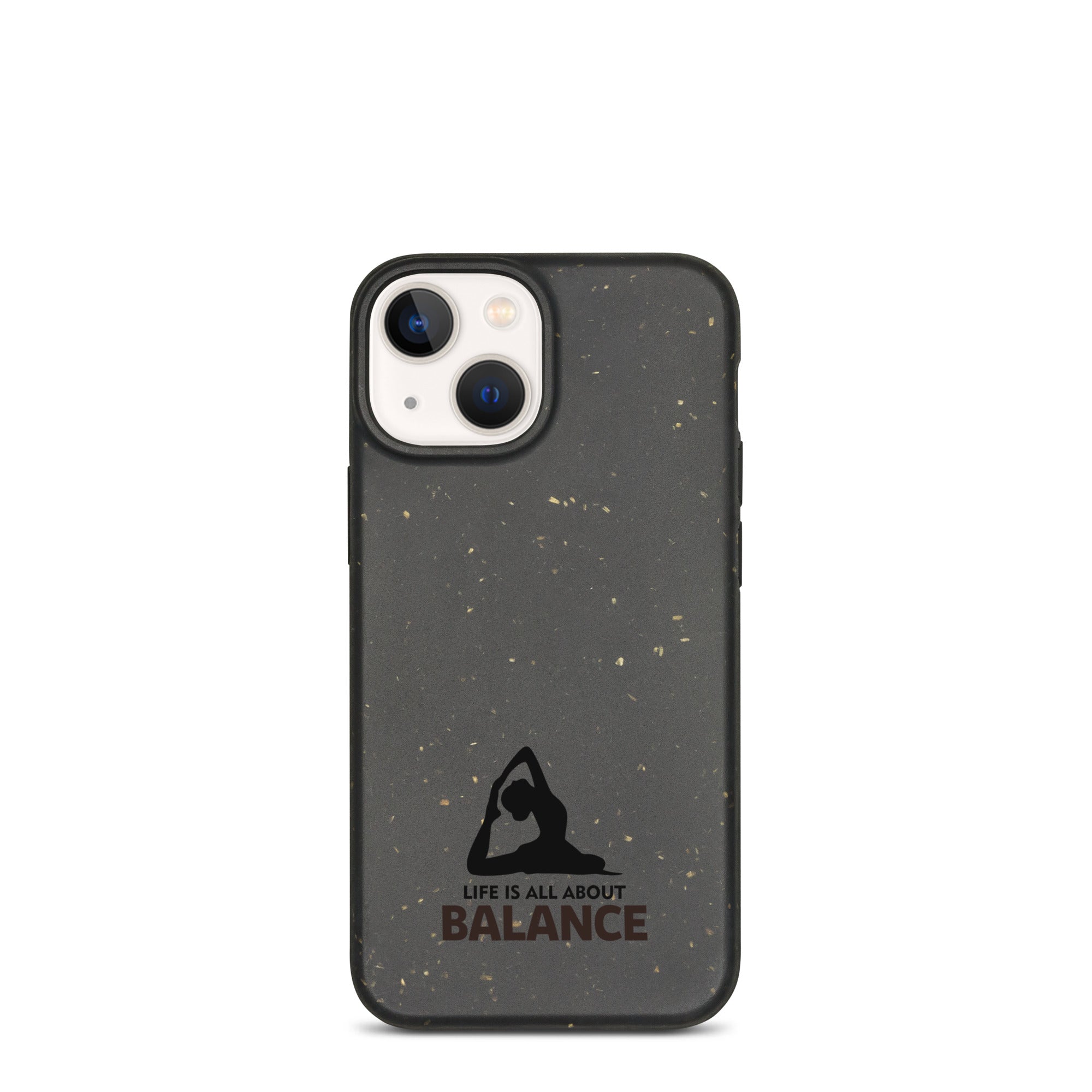 LIFE IS ALL ABOUT BALANCE - Speckled iPhone case