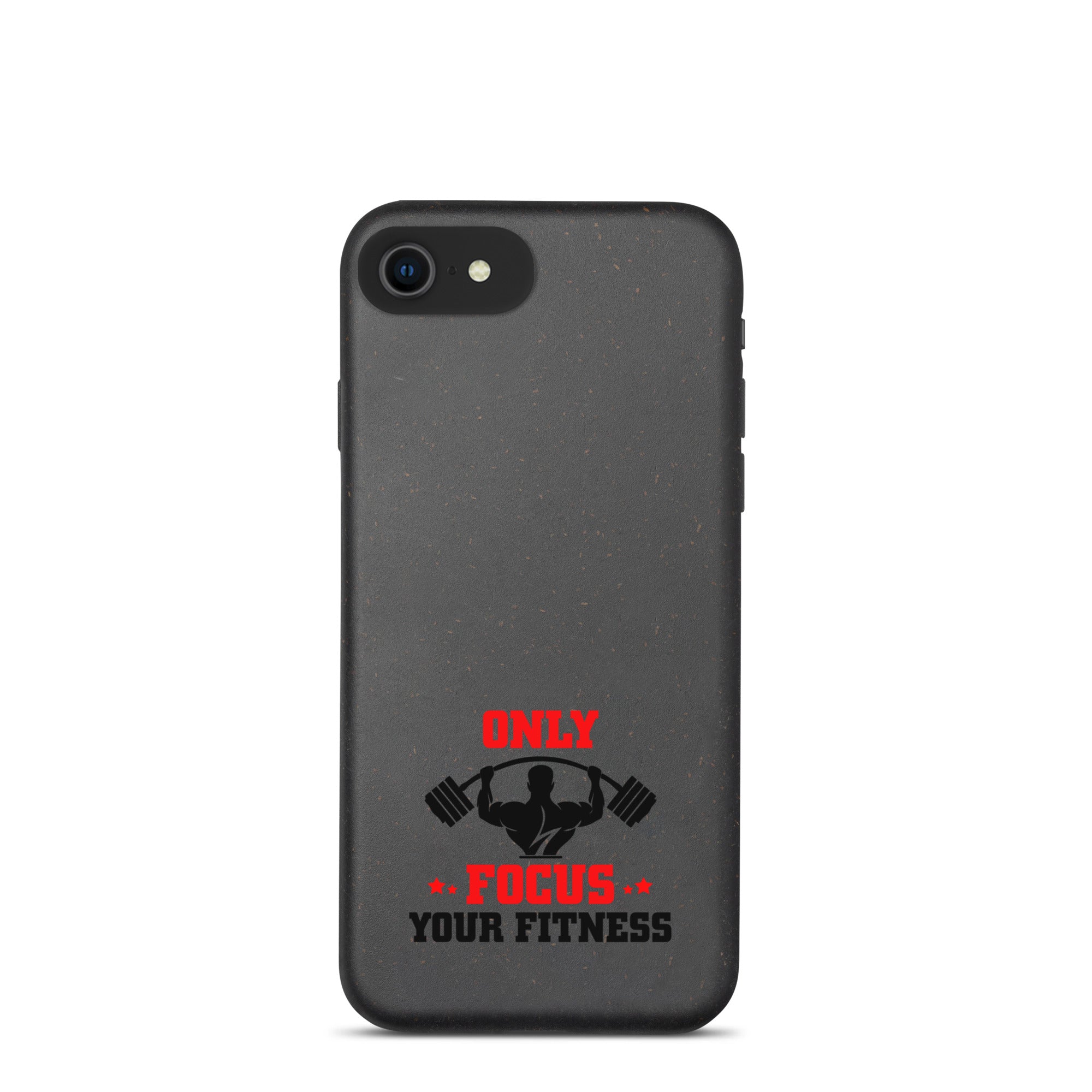 ONLY FOCUS YOUR FITNESS - Speckled iPhone case