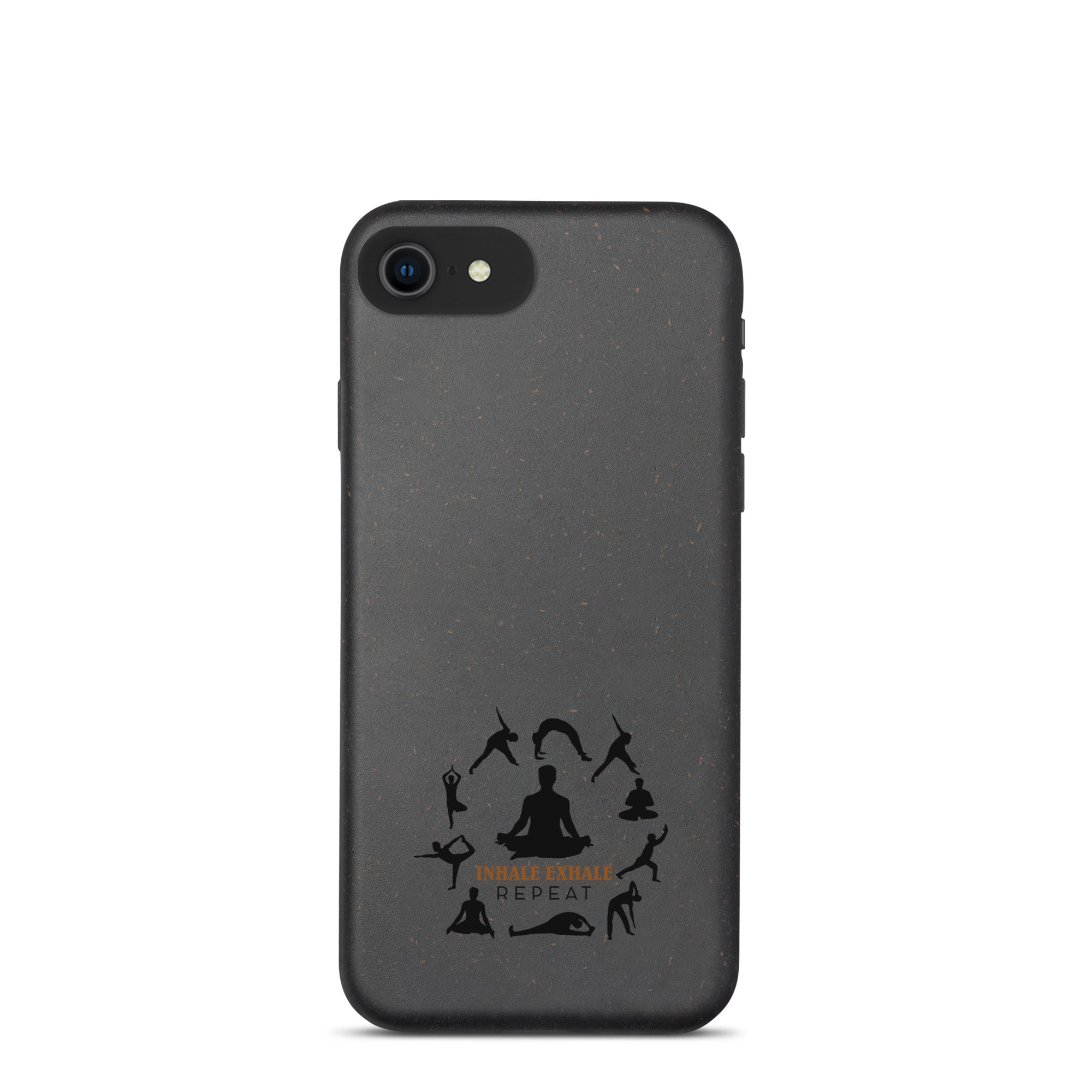 INHALE EXHALE REPEAT - Speckled iPhone case
