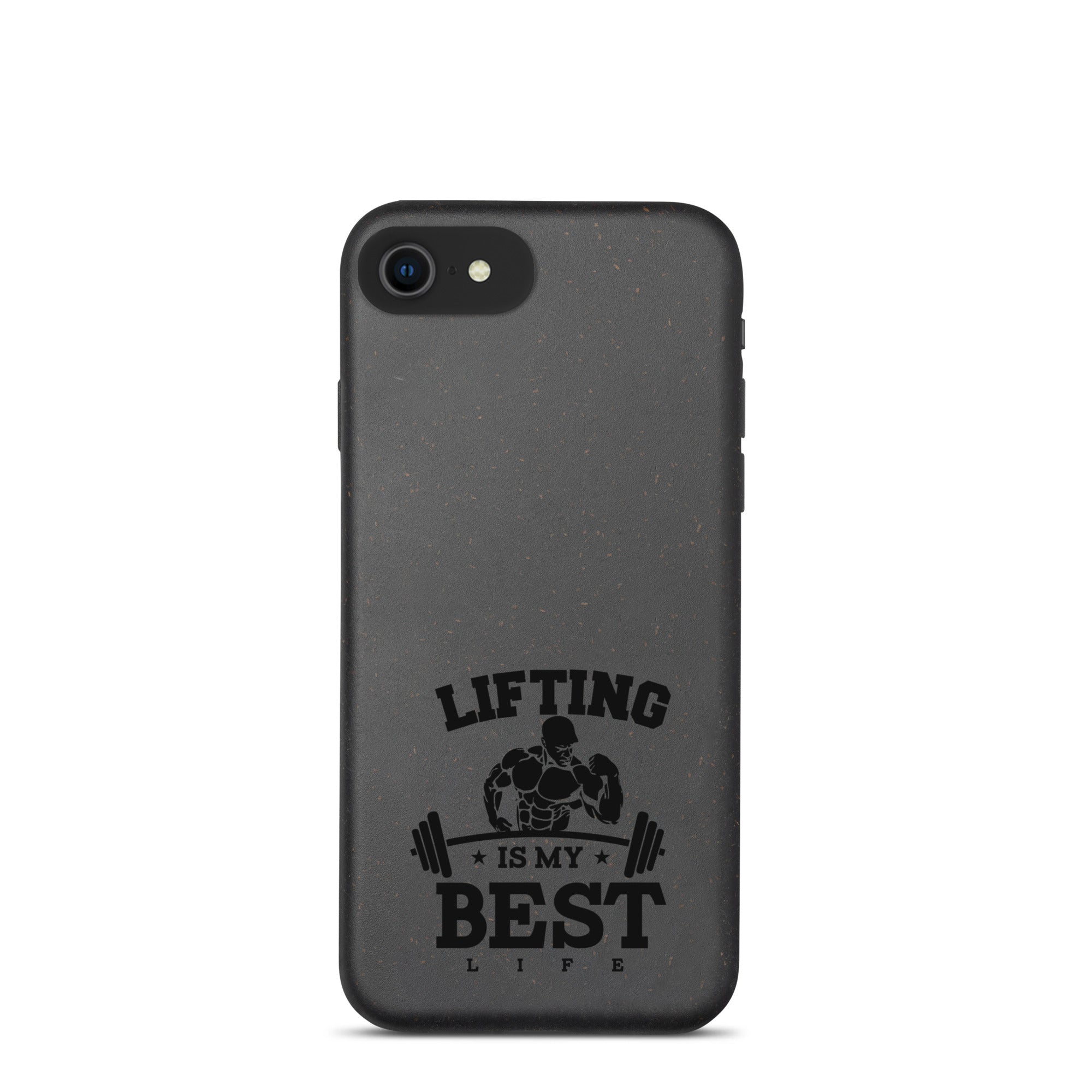 LIFTING IS MY BEST LIFE - Speckled iPhone case