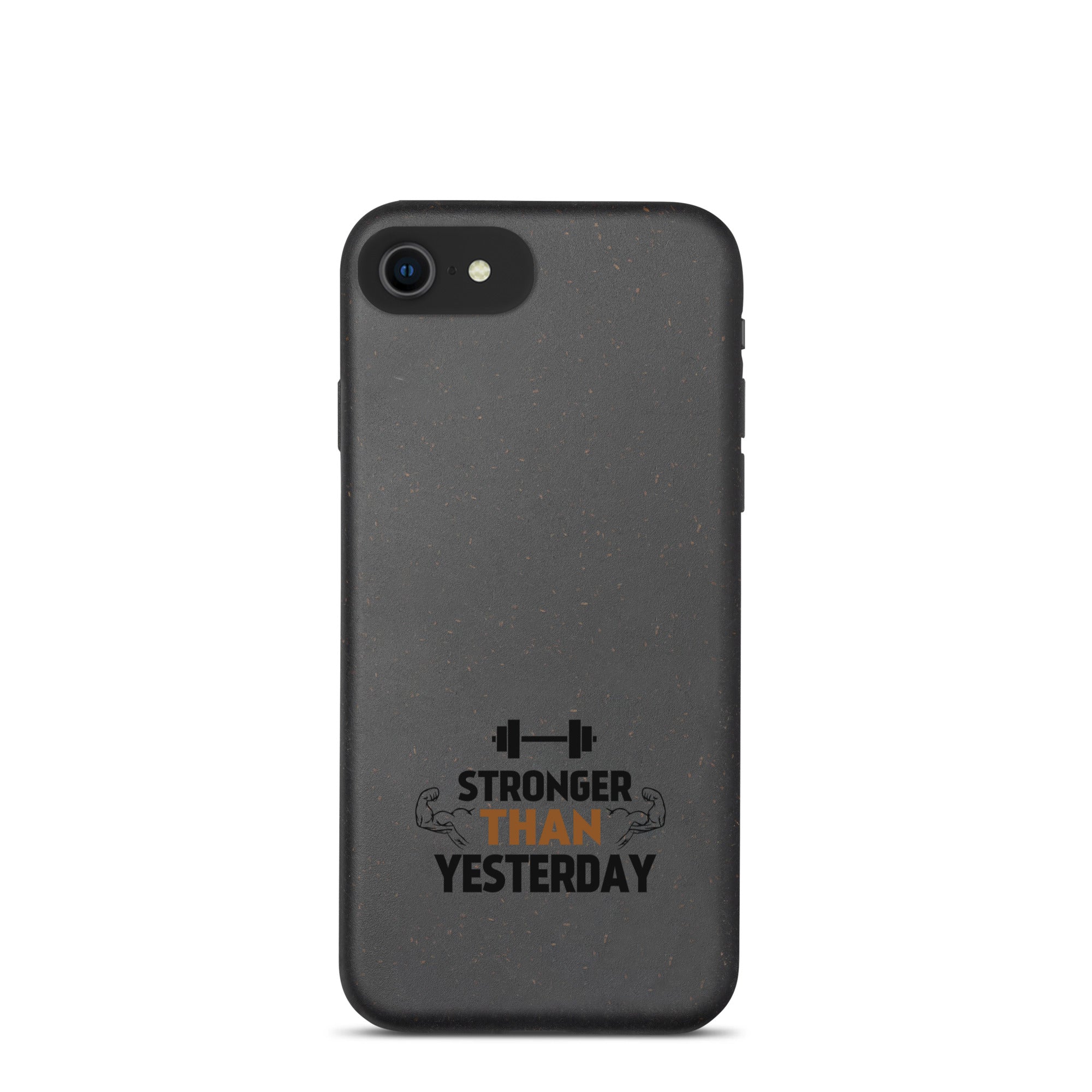 STRONGER THAN YESTERDAY - Speckled iPhone case