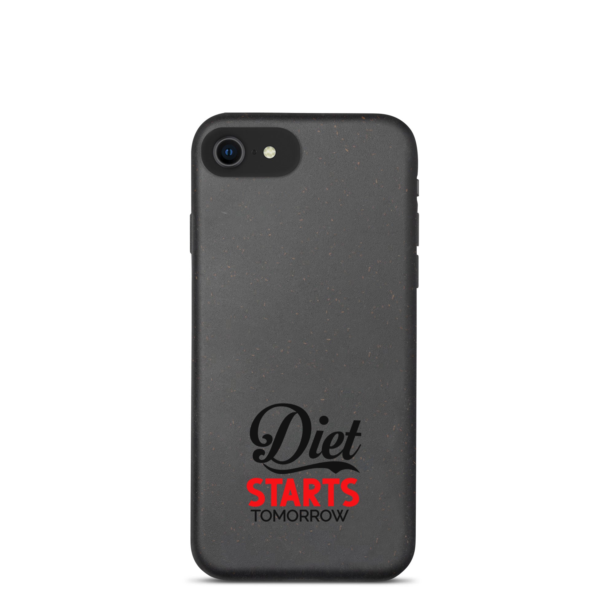 DIET STARTS TOMORROW - Speckled iPhone case