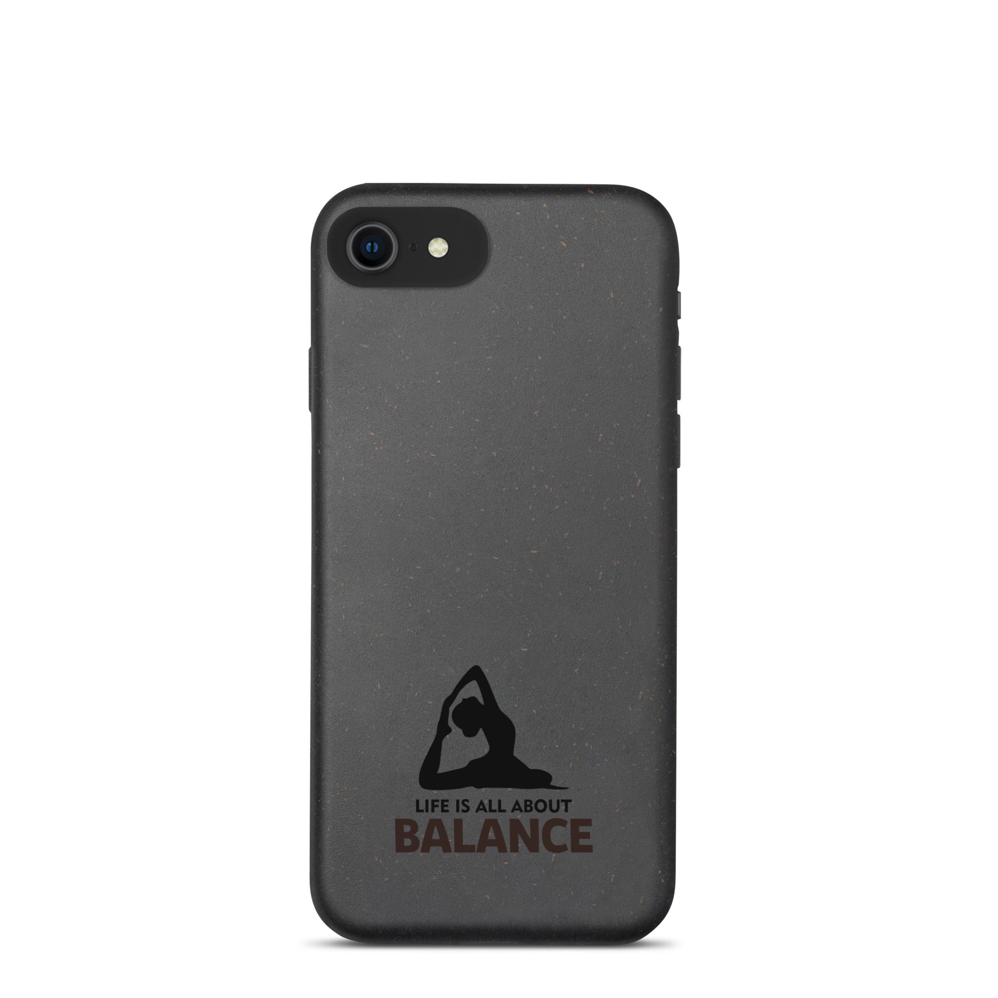 LIFE IS ALL ABOUT BALANCE - Speckled iPhone case