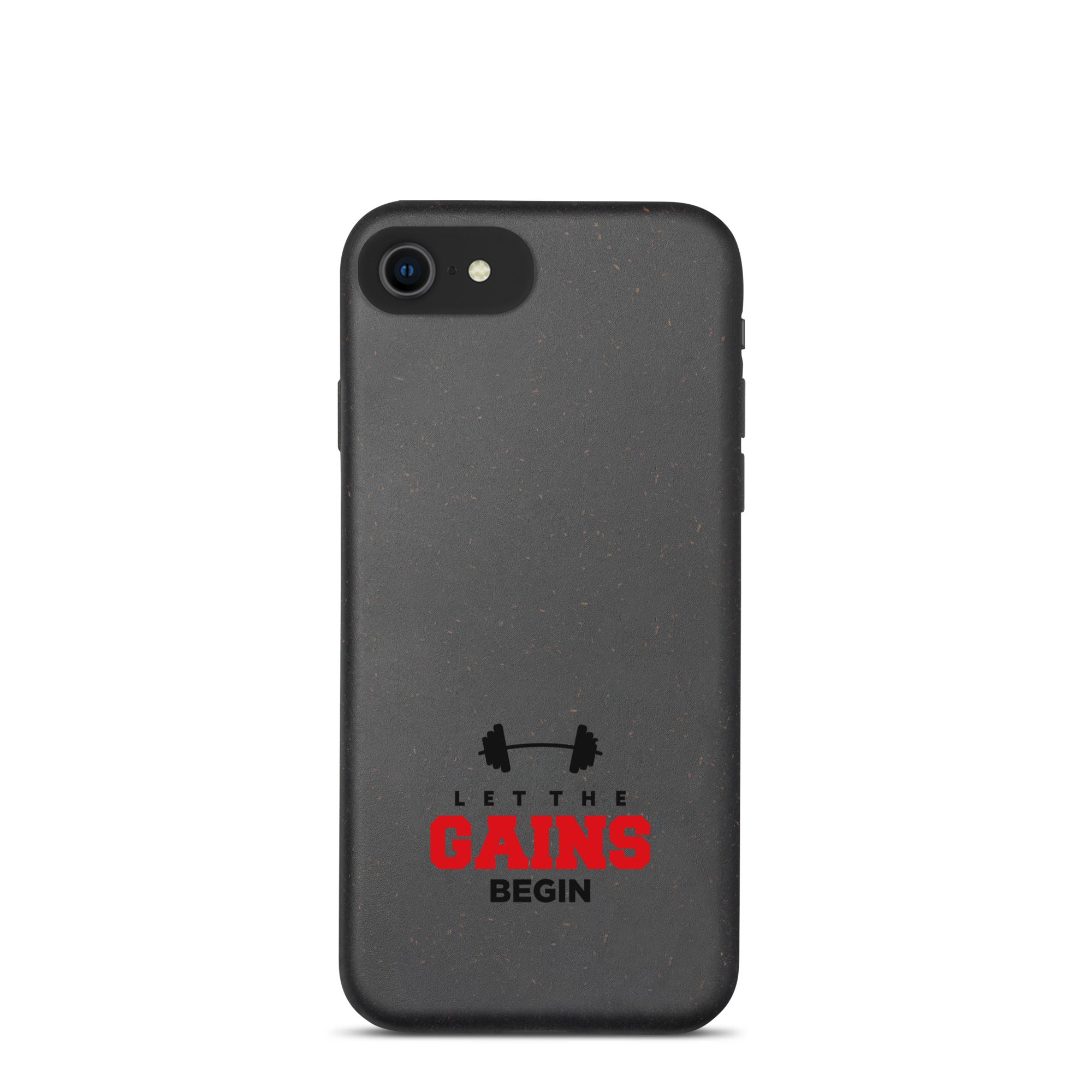 LET THE GAINS BEGIN - Speckled iPhone case