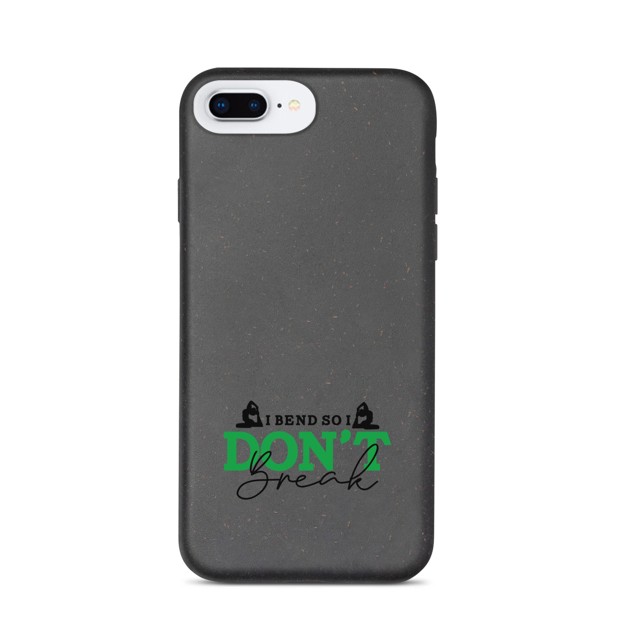 I BEND SO I DON'T BREAK - Speckled iPhone case