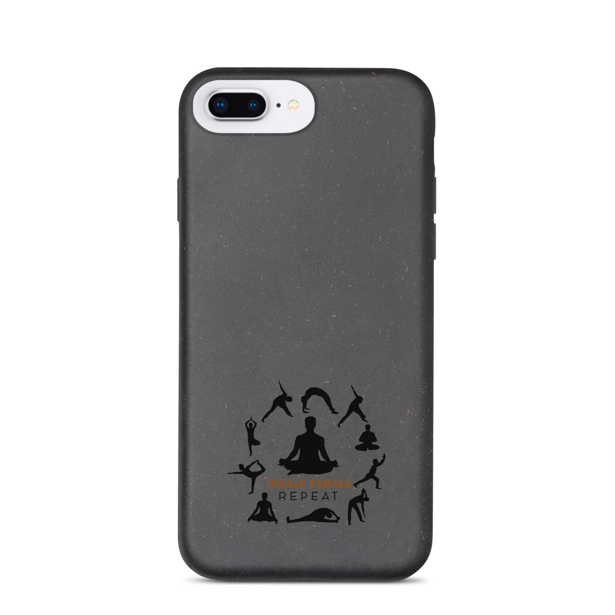 INHALE EXHALE REPEAT - Speckled iPhone case