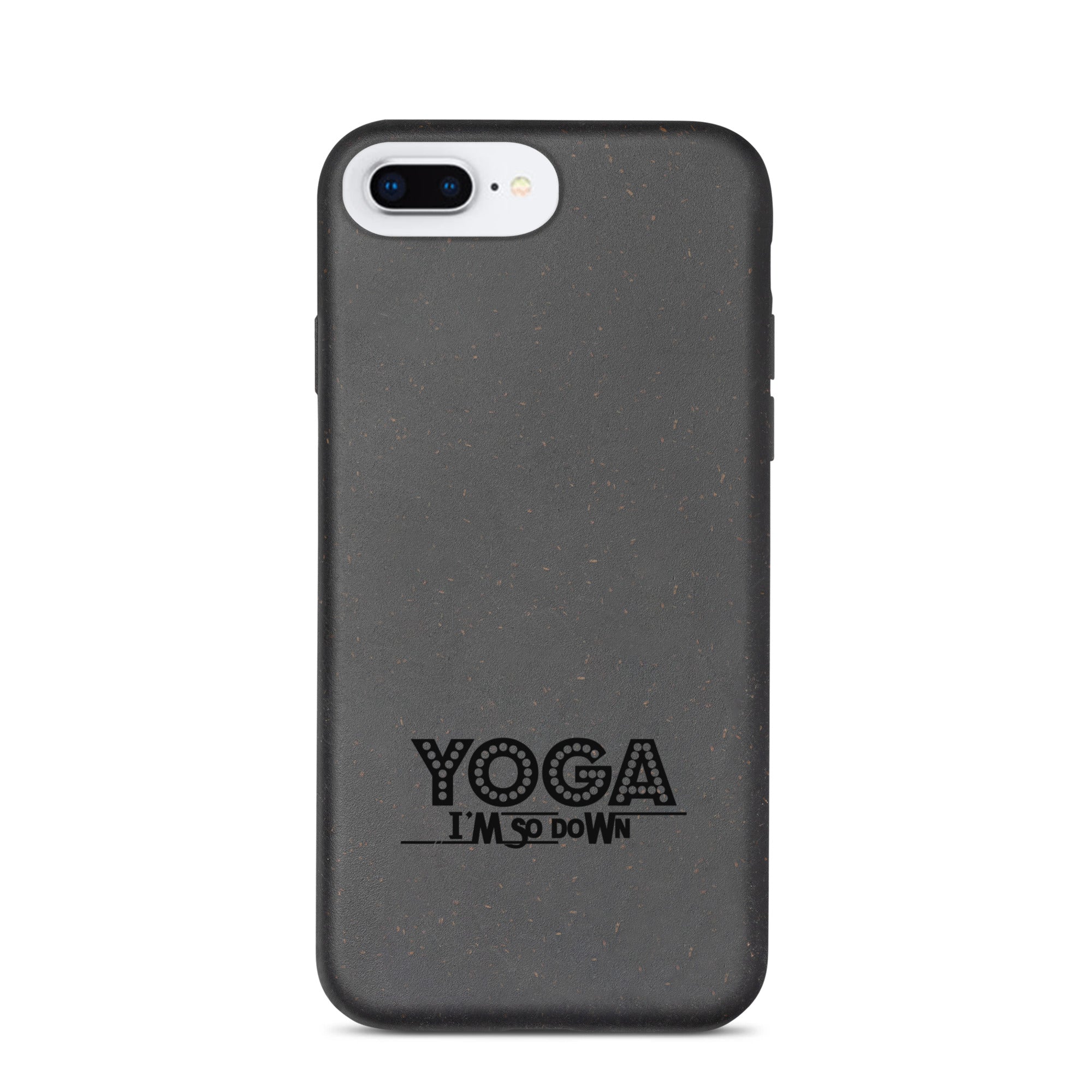 YOGA I'M SO DOWN - Speckled iPhone case