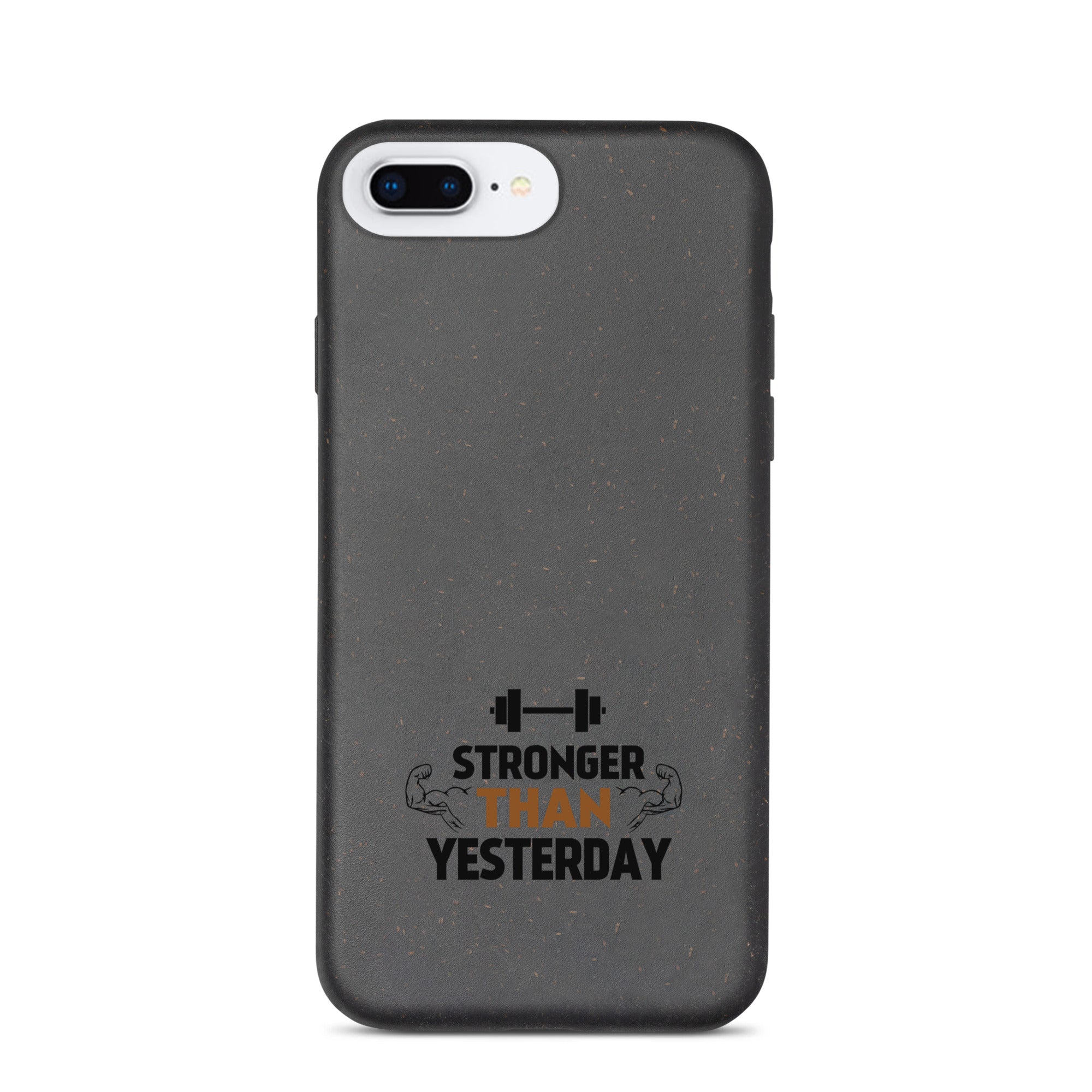 STRONGER THAN YESTERDAY - Speckled iPhone case