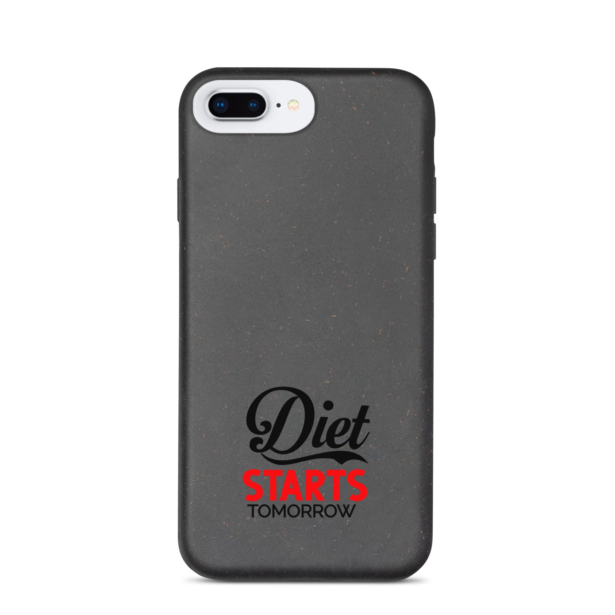 DIET STARTS TOMORROW - Speckled iPhone case