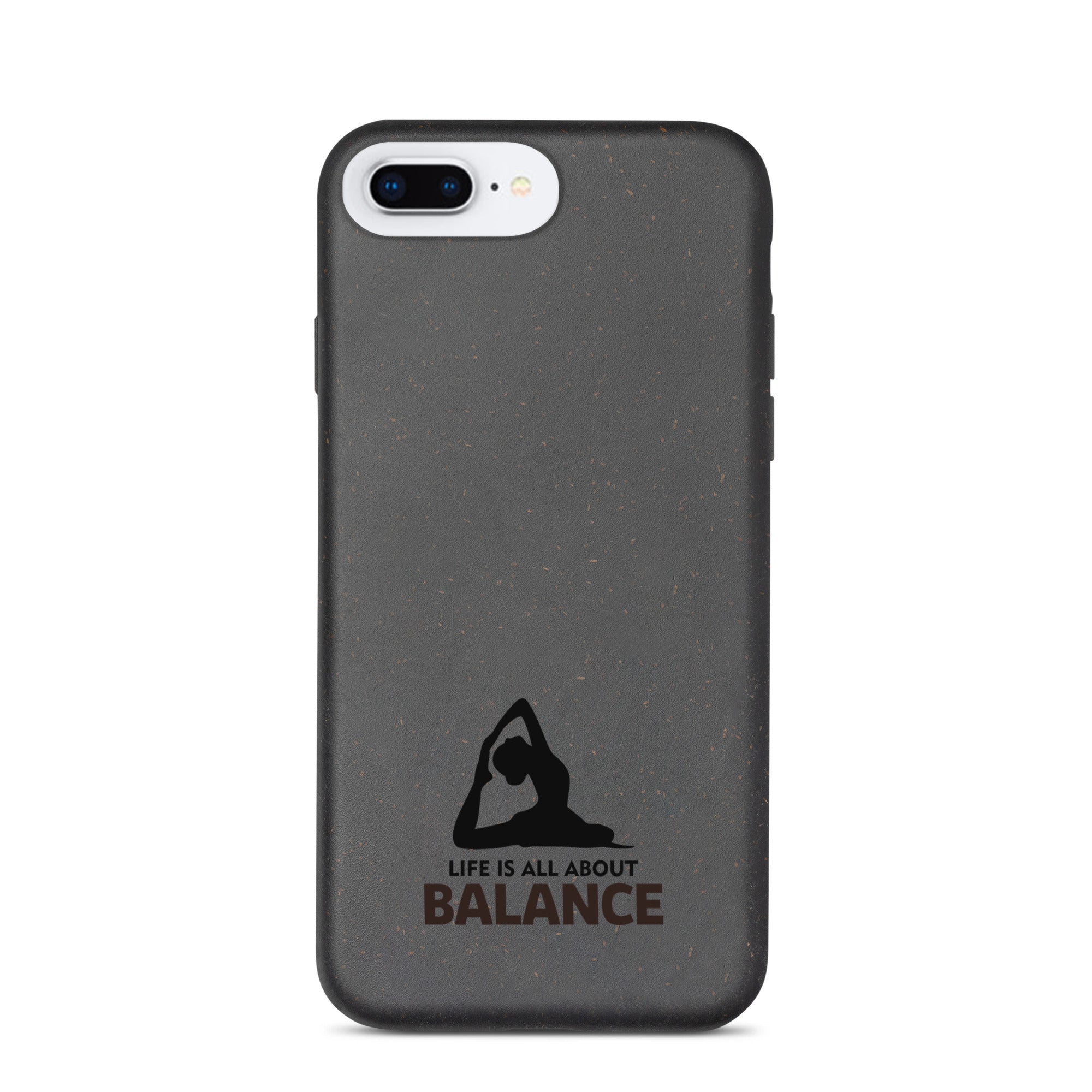 LIFE IS ALL ABOUT BALANCE - Speckled iPhone case