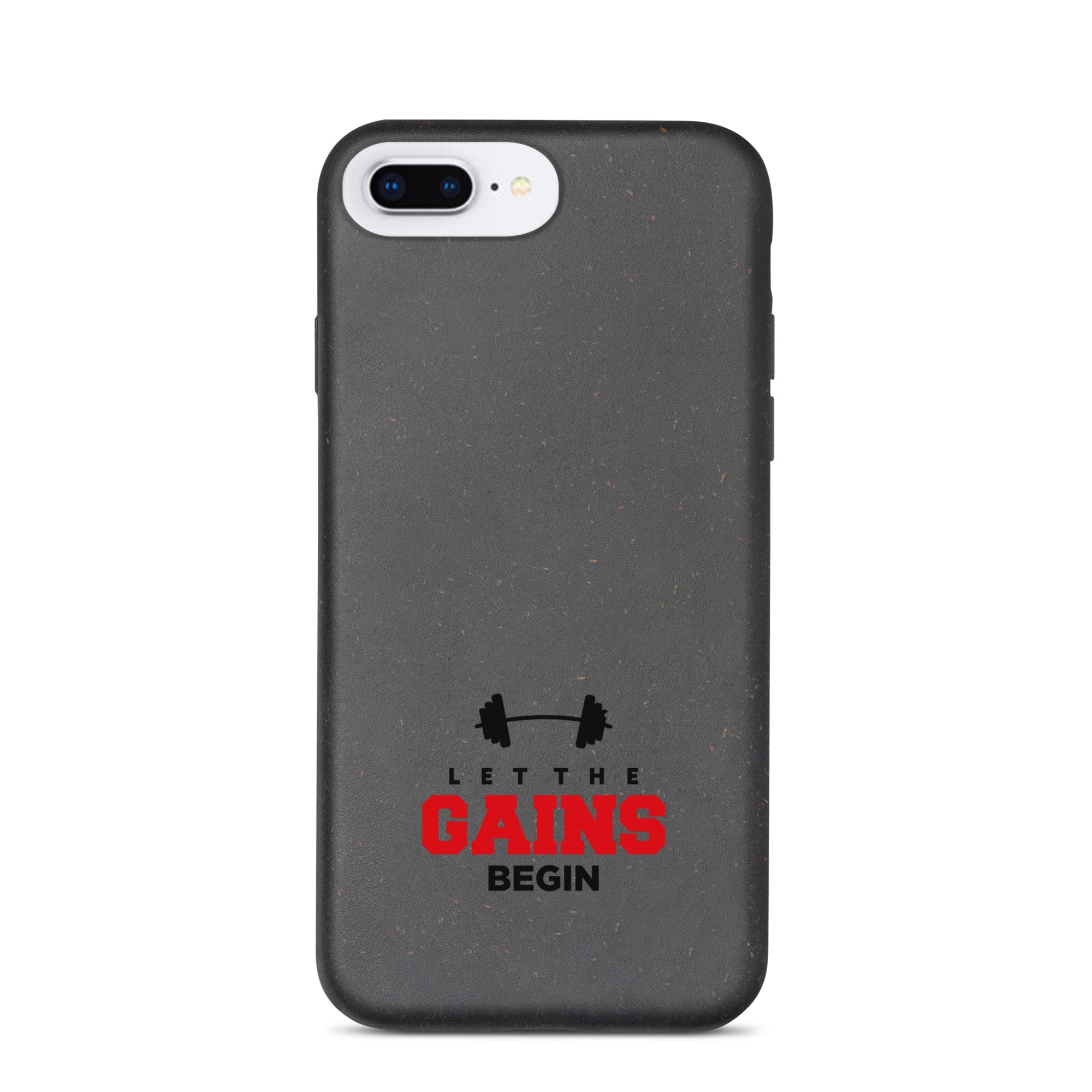 LET THE GAINS BEGIN - Speckled iPhone case