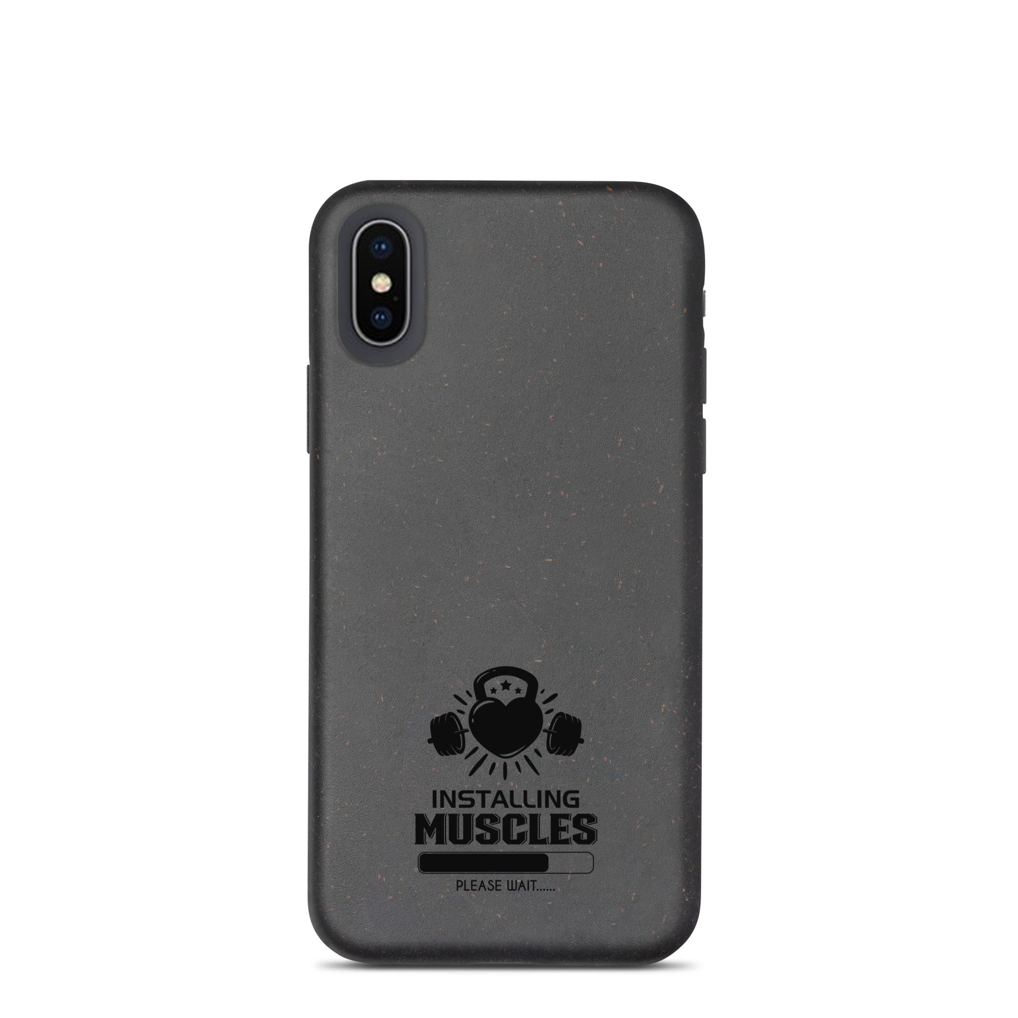 INSTALLING MUSCLES - Speckled iPhone case