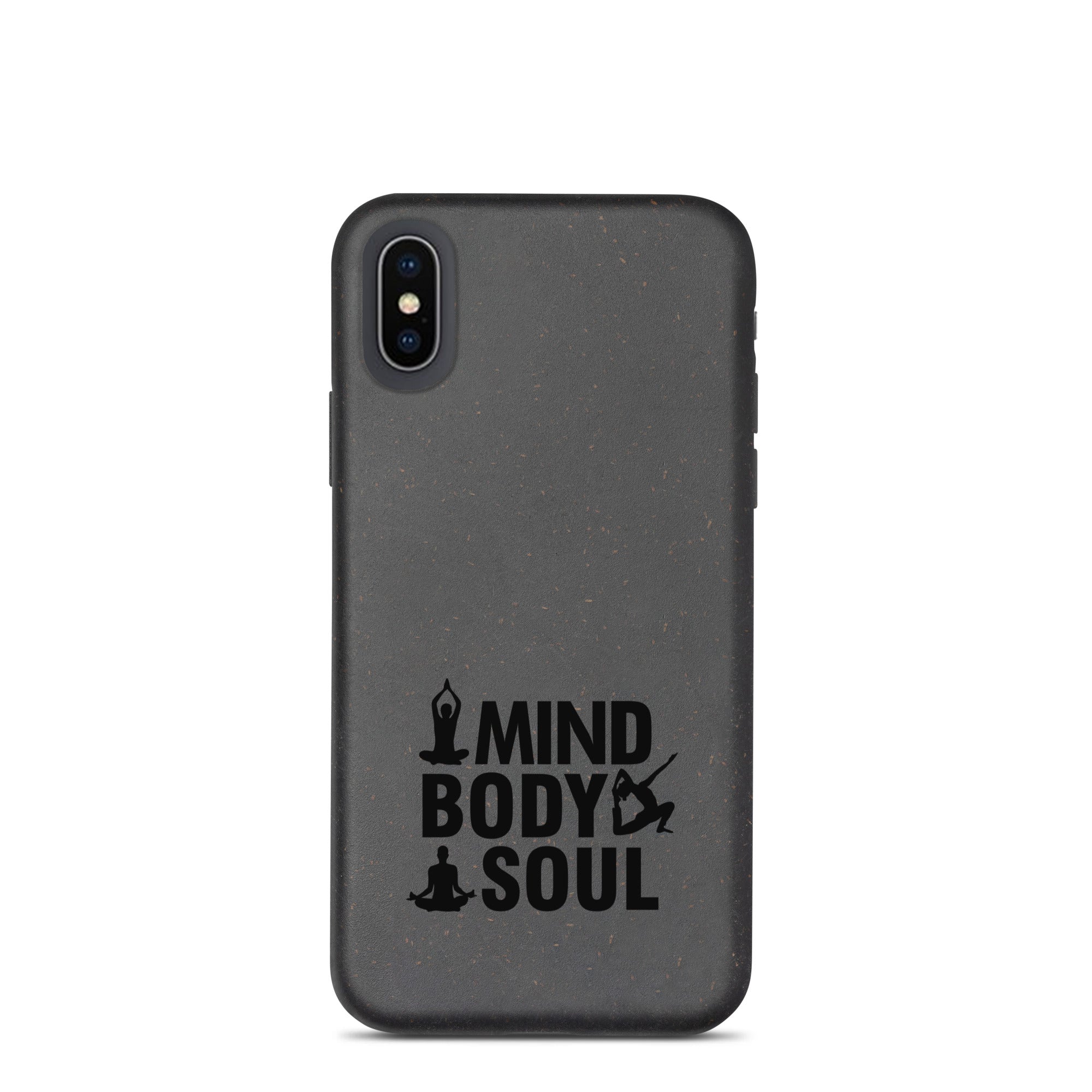 MIND BODY SOUL - Speckled iPhone case