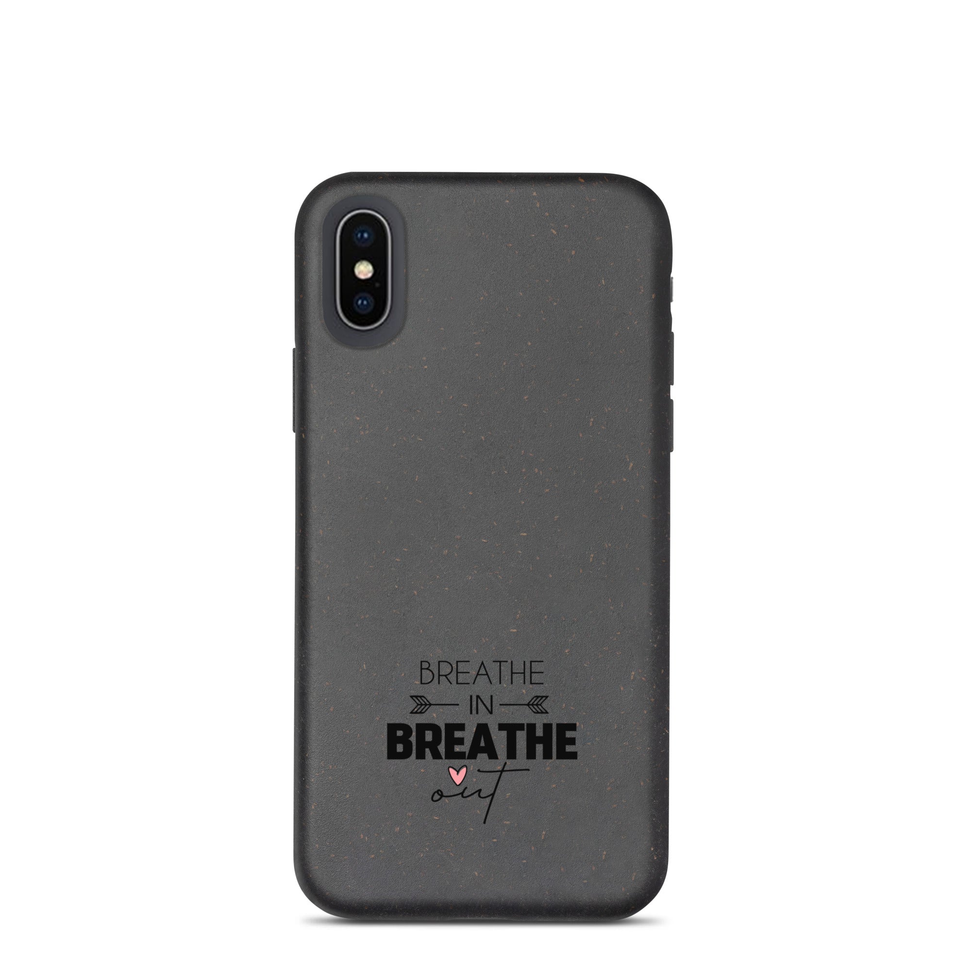 BREATHE IN BREATHE OUT - Speckled iPhone case