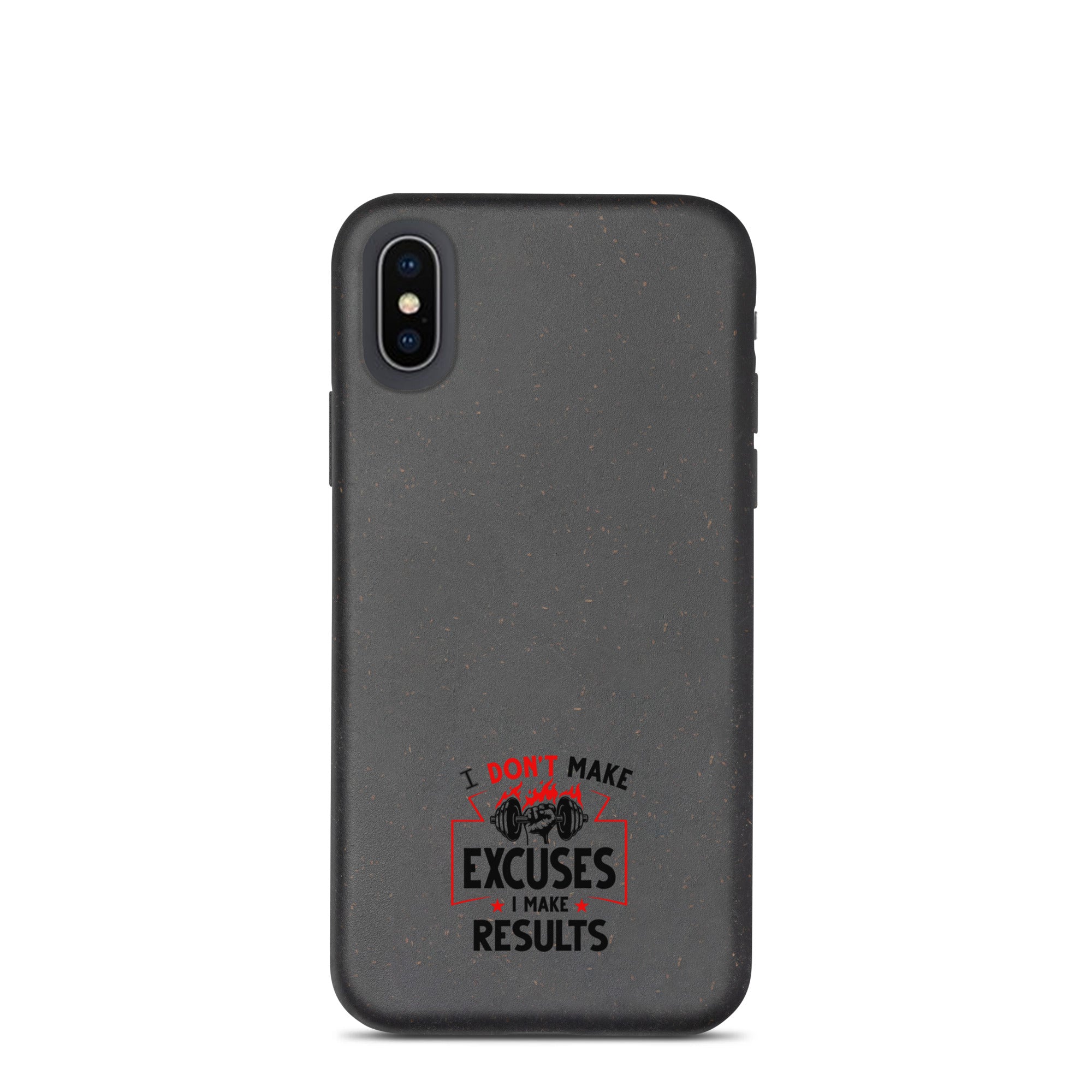 I DON'T MAKE EXCUSES - Speckled iPhone case