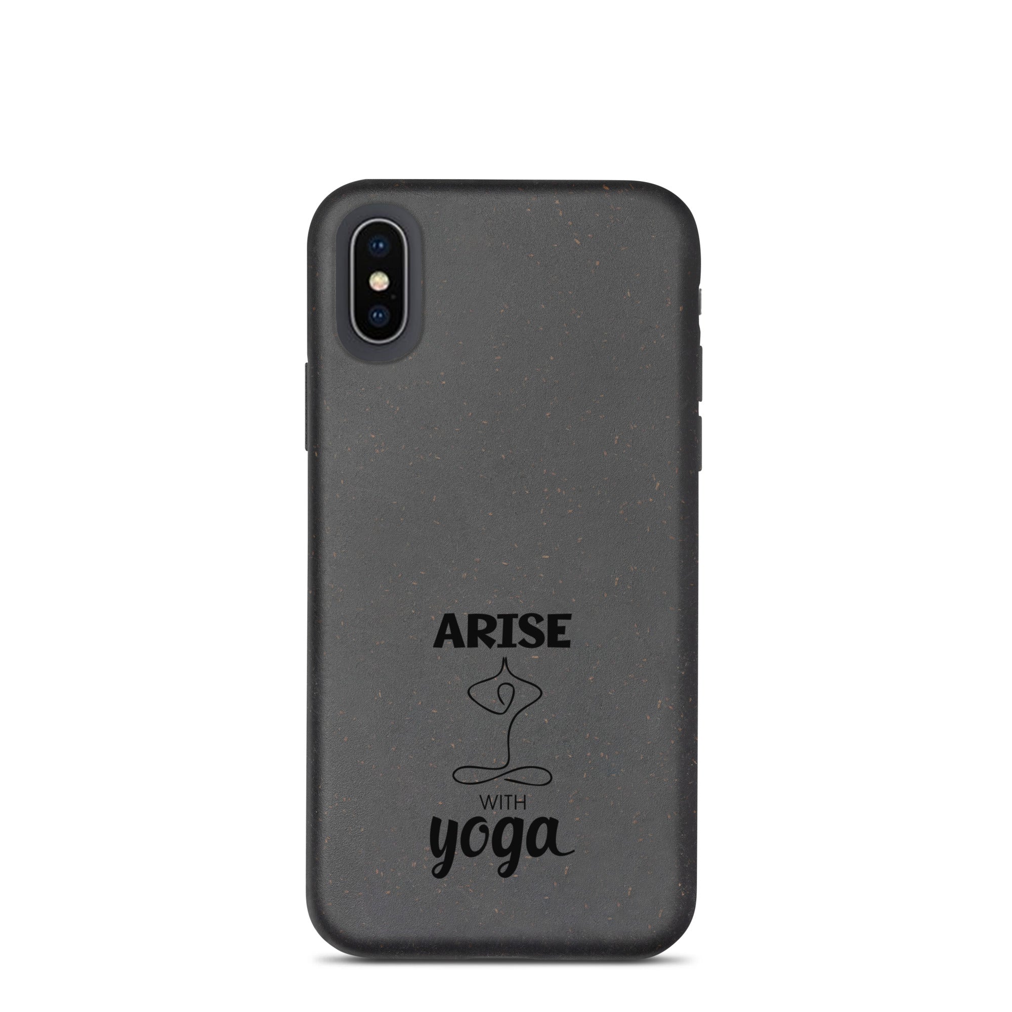 ARISE WITH YOGA - Speckled iPhone case