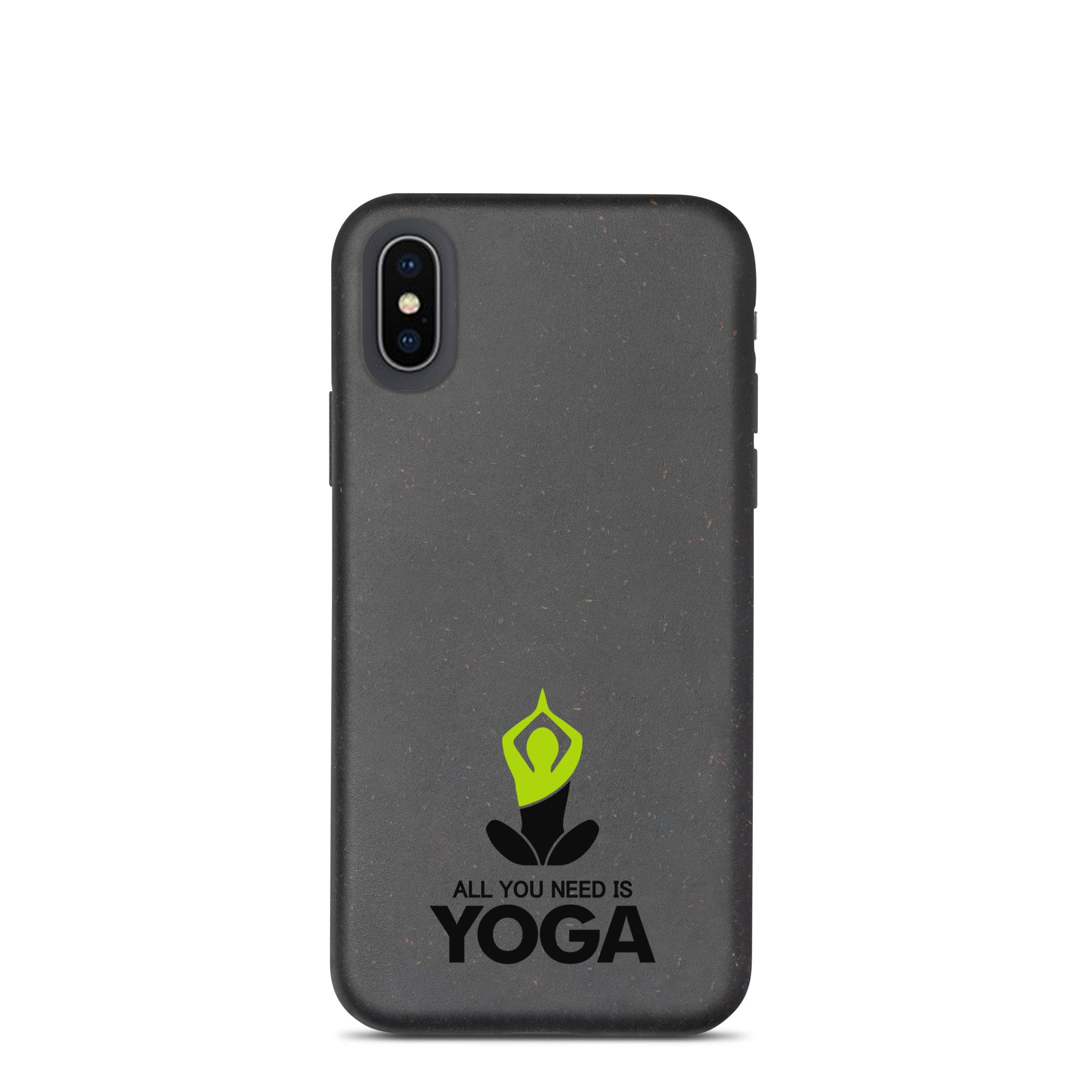 ALL YOU NEED IS YOGA - Speckled iPhone case