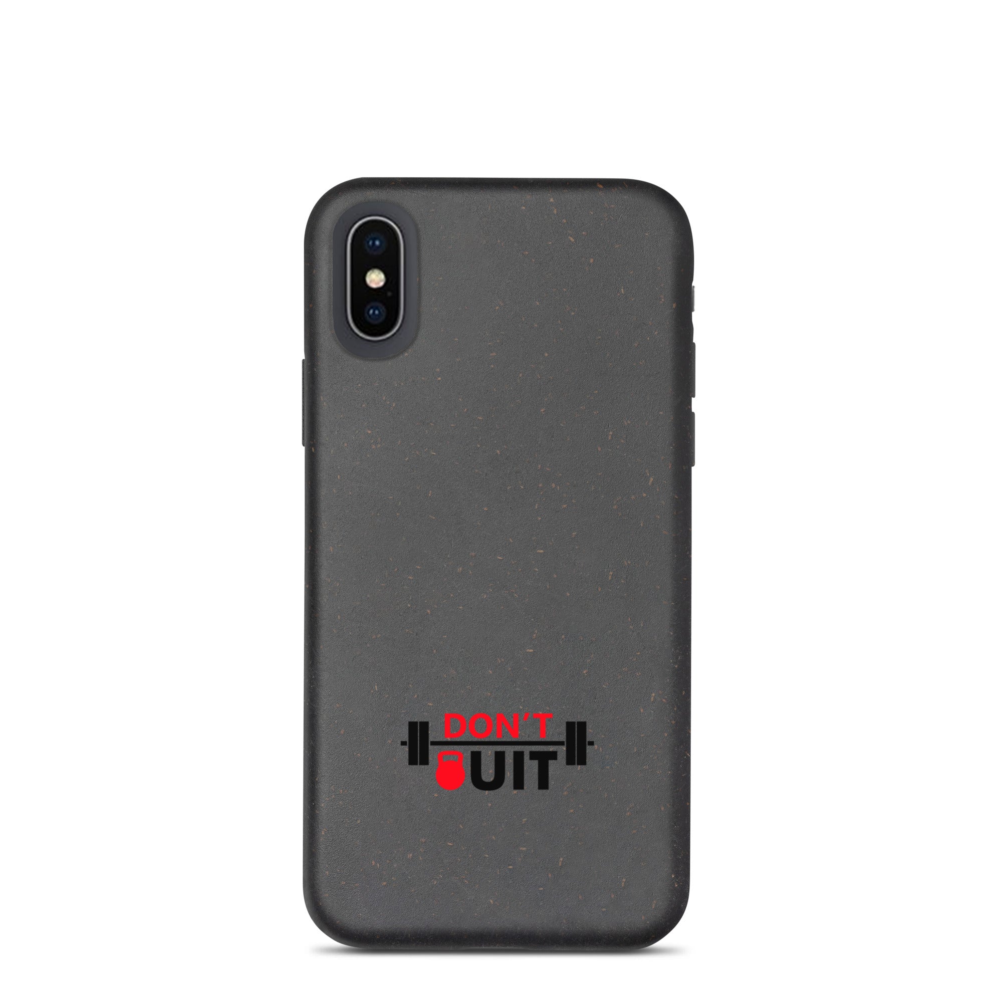 DON'T QUIT - Speckled iPhone case
