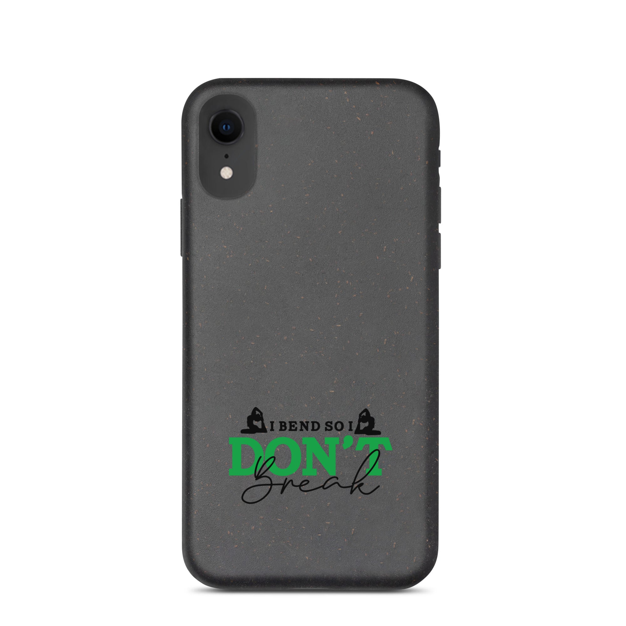I BEND SO I DON'T BREAK - Speckled iPhone case