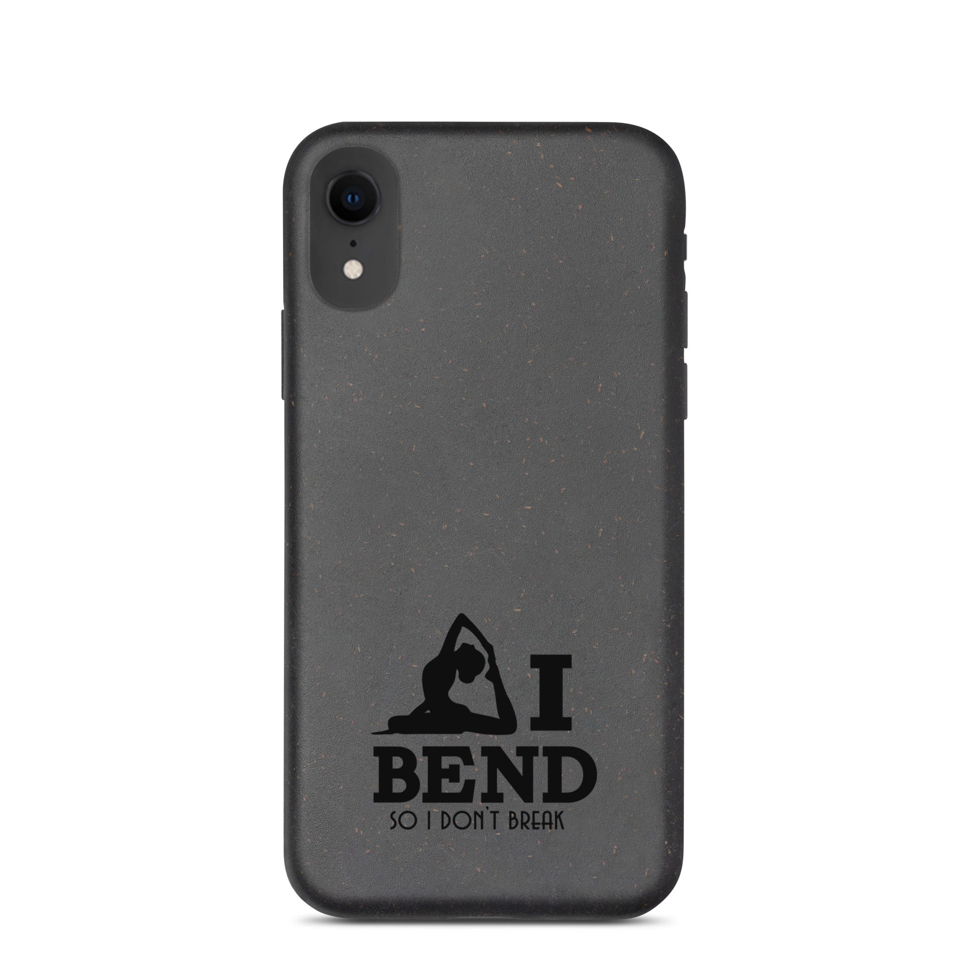 I BEND SO I DON'T BREAK - Speckled iPhone case