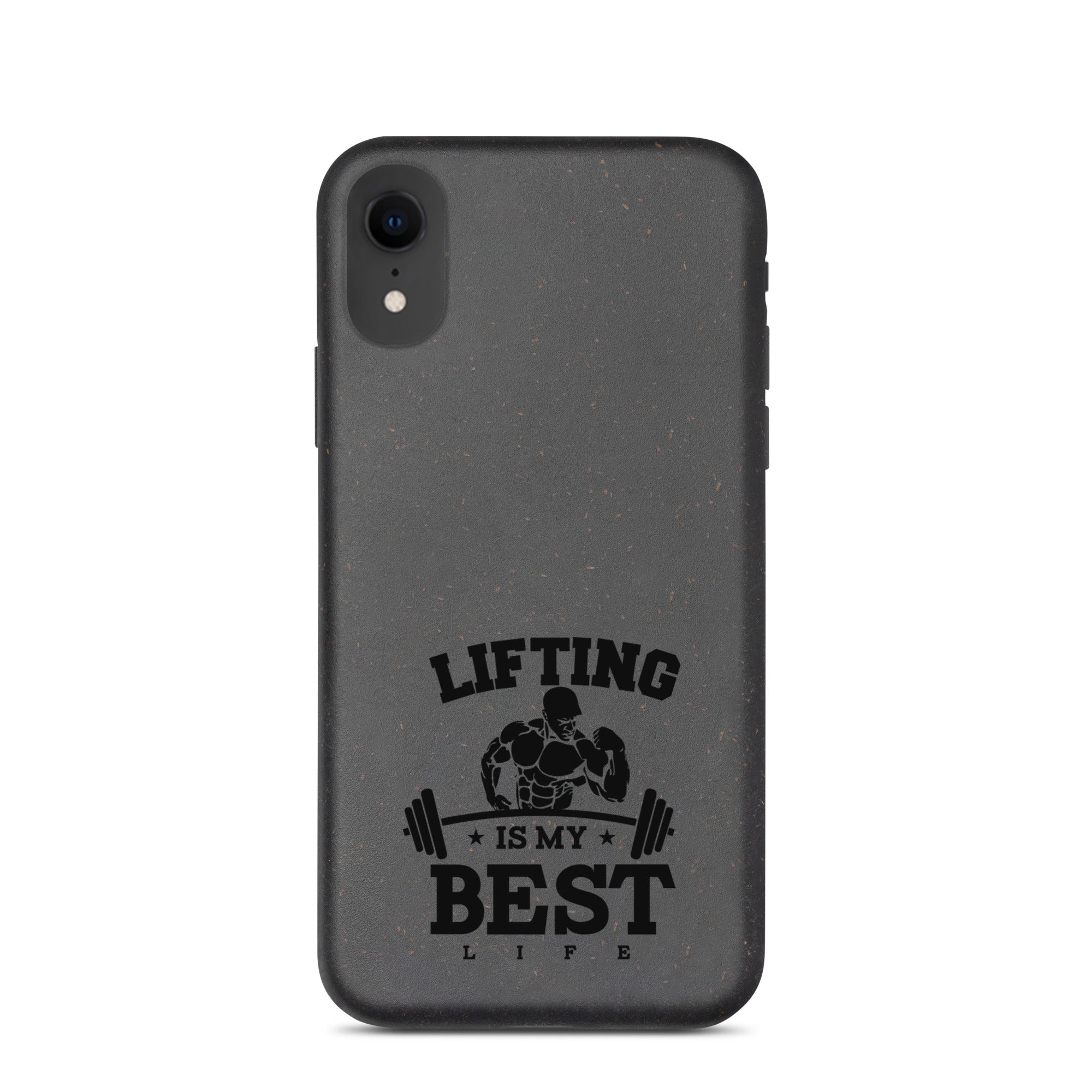 LIFTING IS MY BEST LIFE - Speckled iPhone case